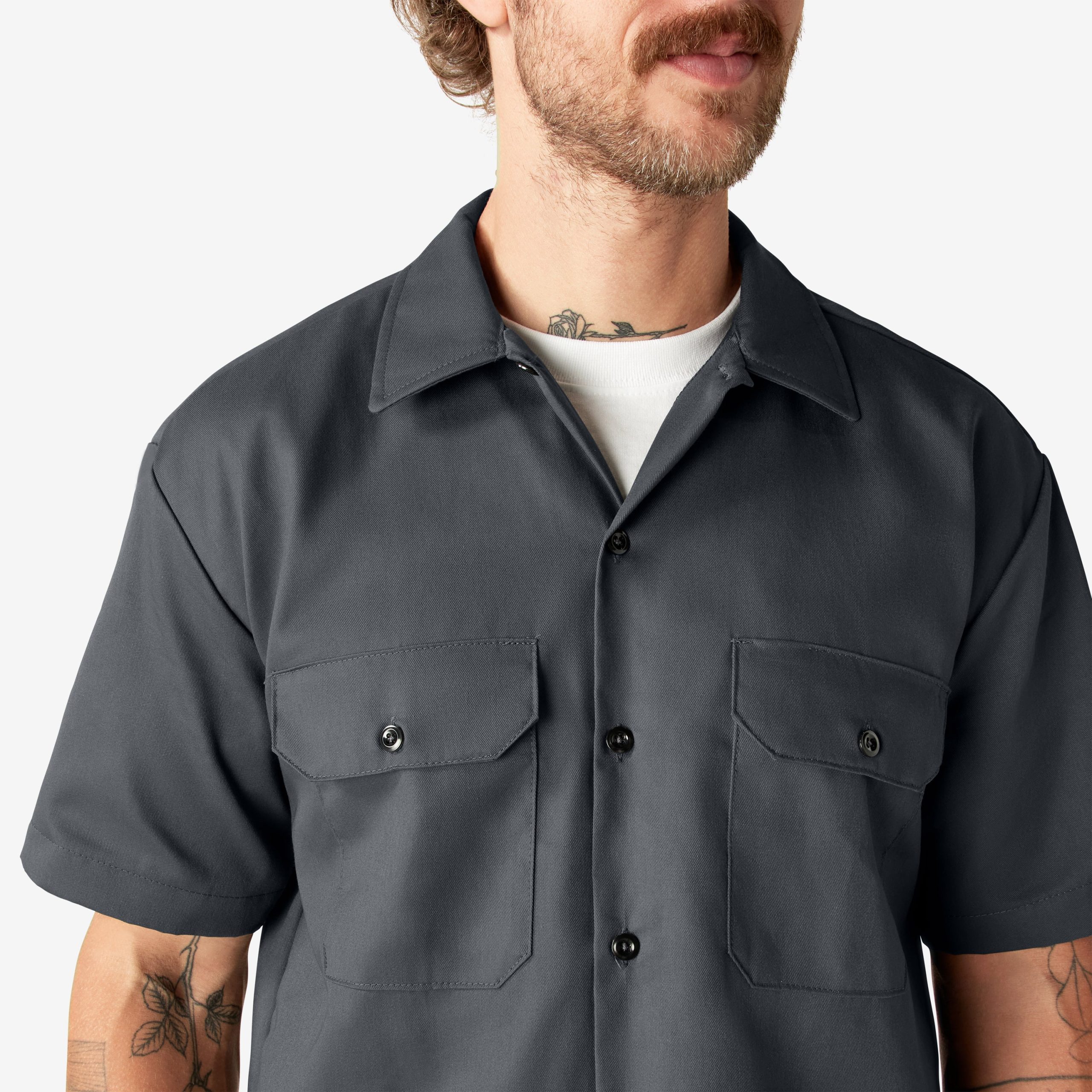 Short Sleeve Work Shirt - Image 7