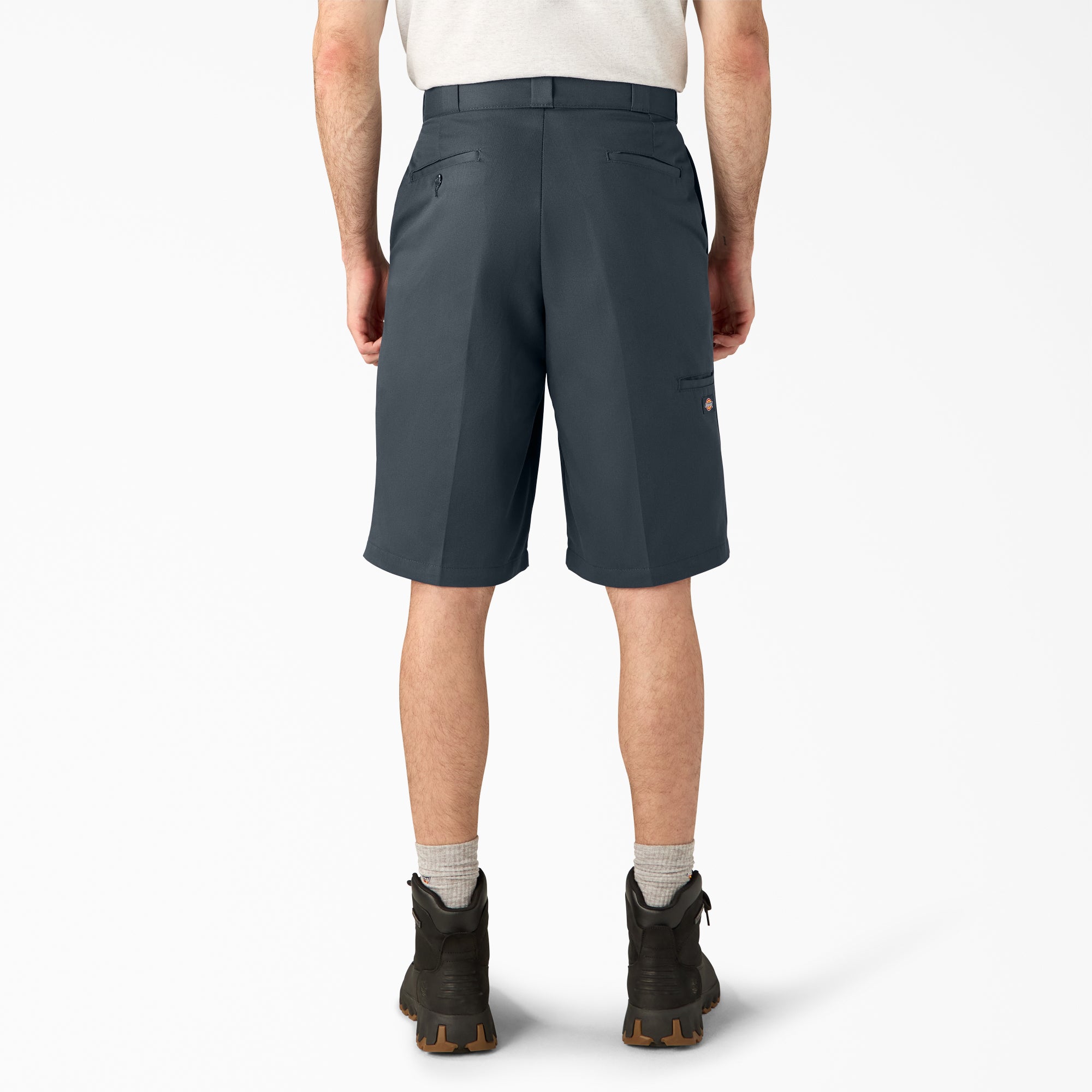 Loose Fit Flat Front Work Shorts. 13 - Image 2