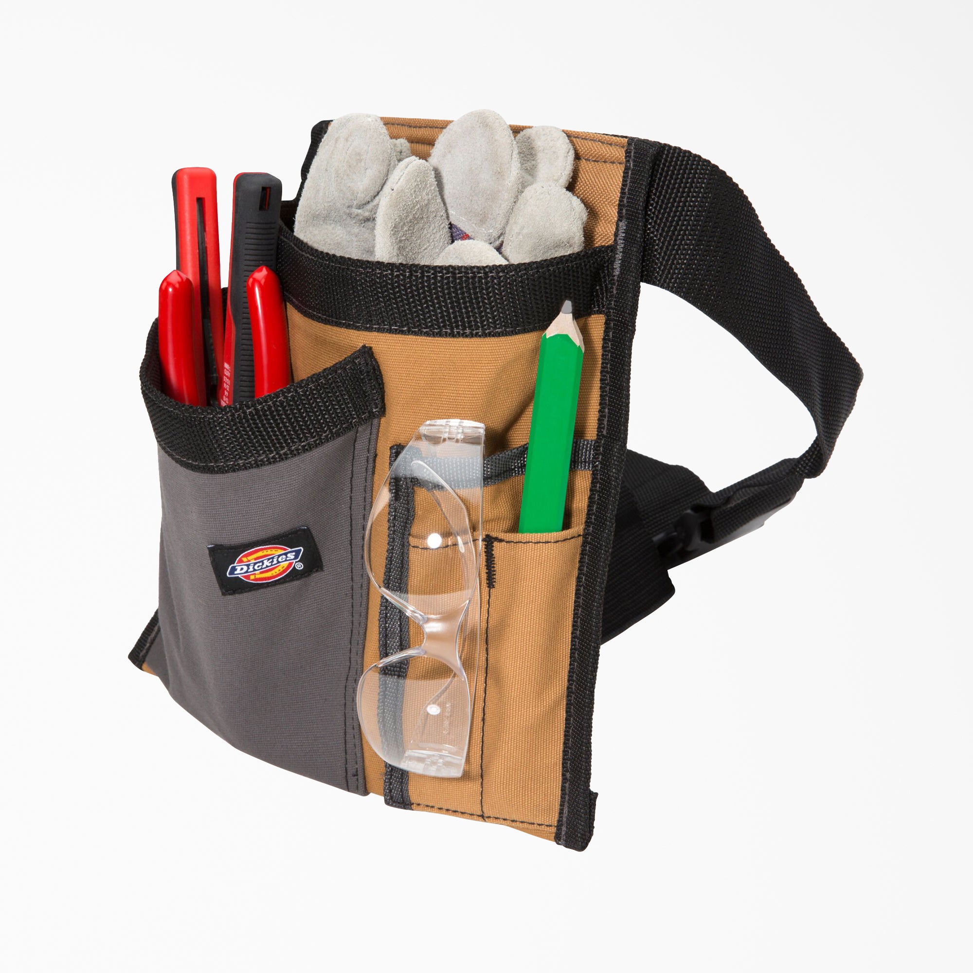 5-Pocket Work Apron with Tool Pouch - Image 4