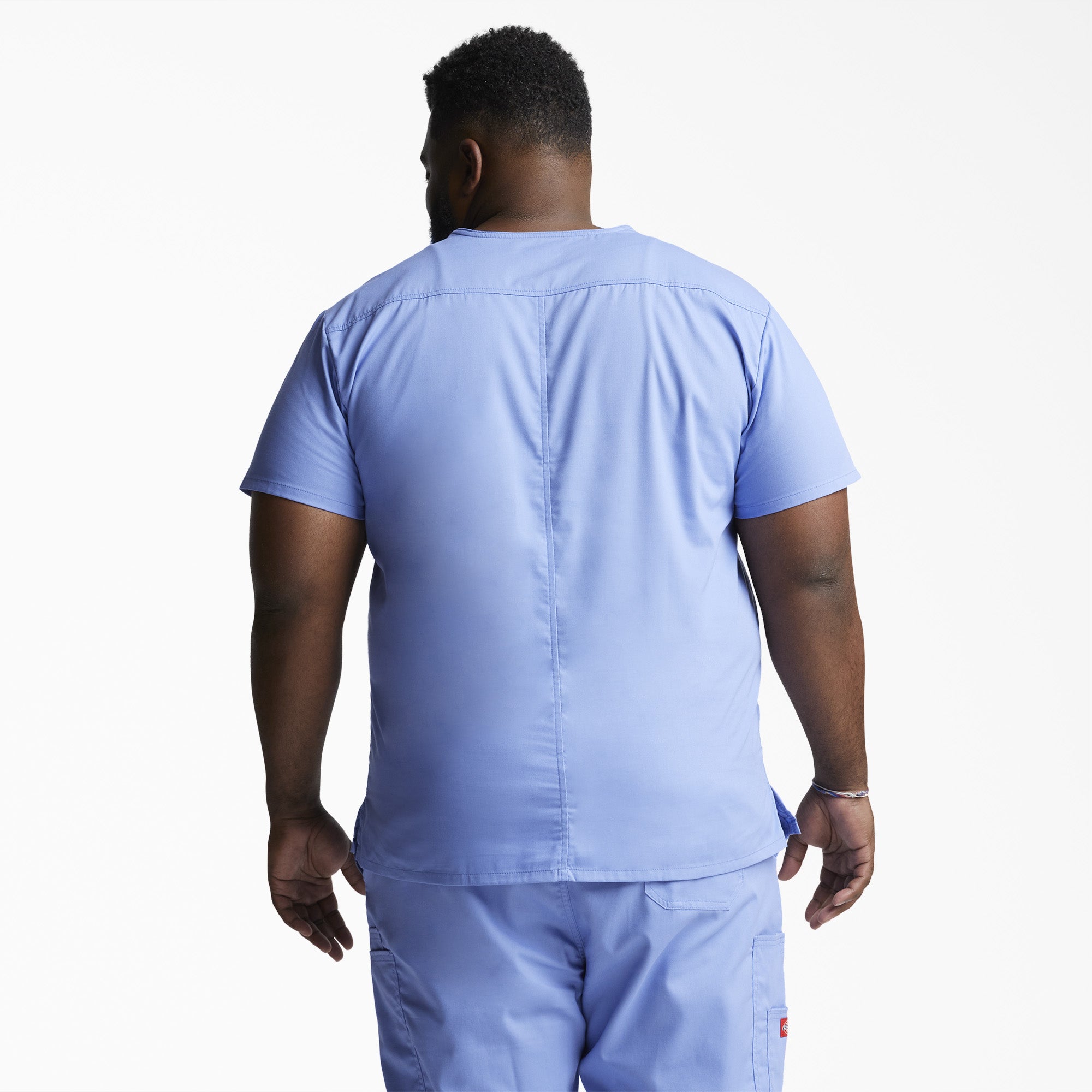 Men's EDS Signature V-Neck Scrub Top - Image 2