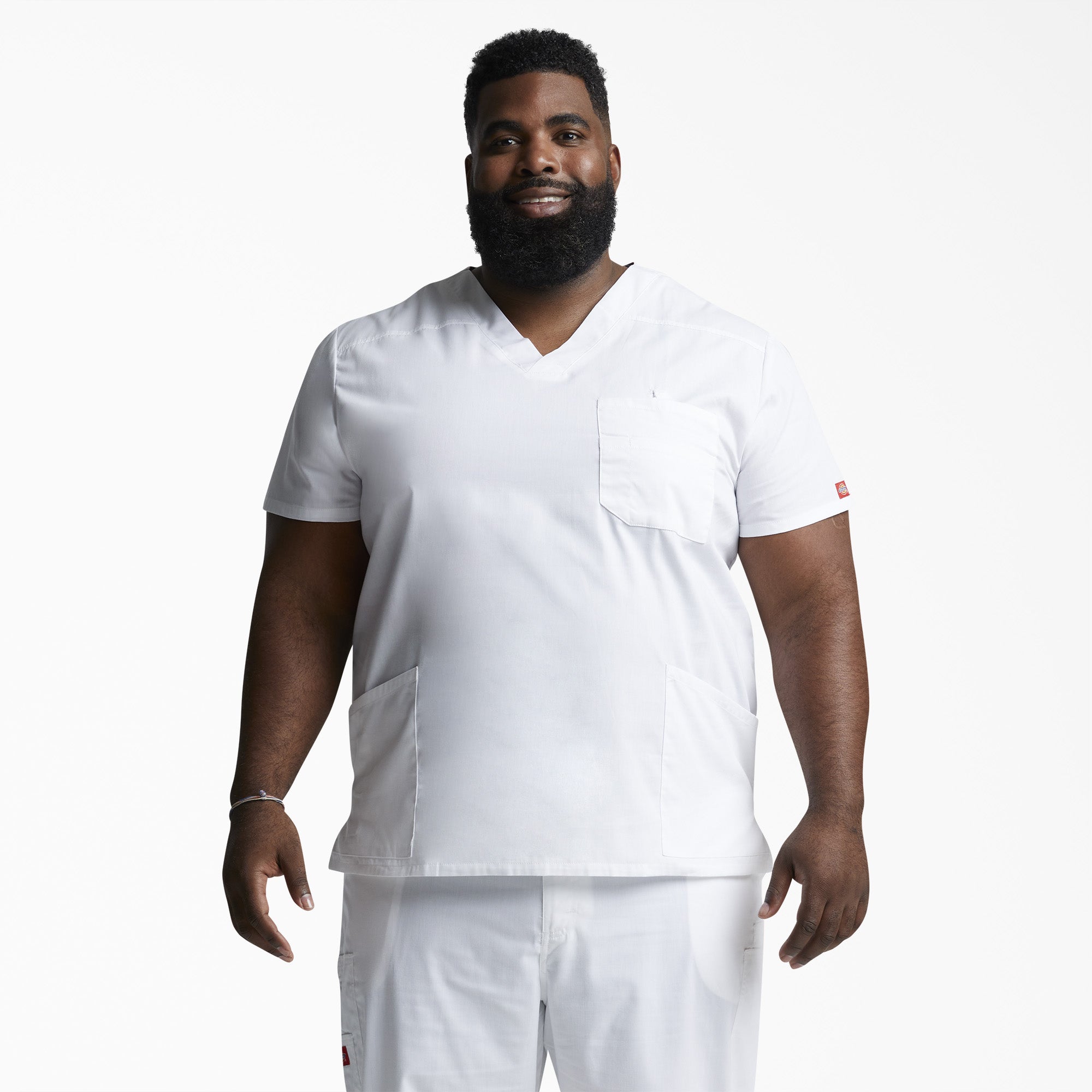 Men's EDS Signature V-Neck Scrub Top