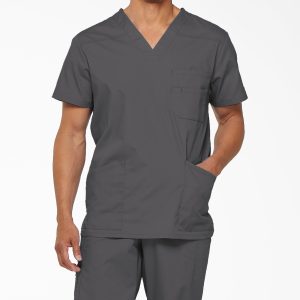 Men's EDS Signature V-Neck Scrub Top