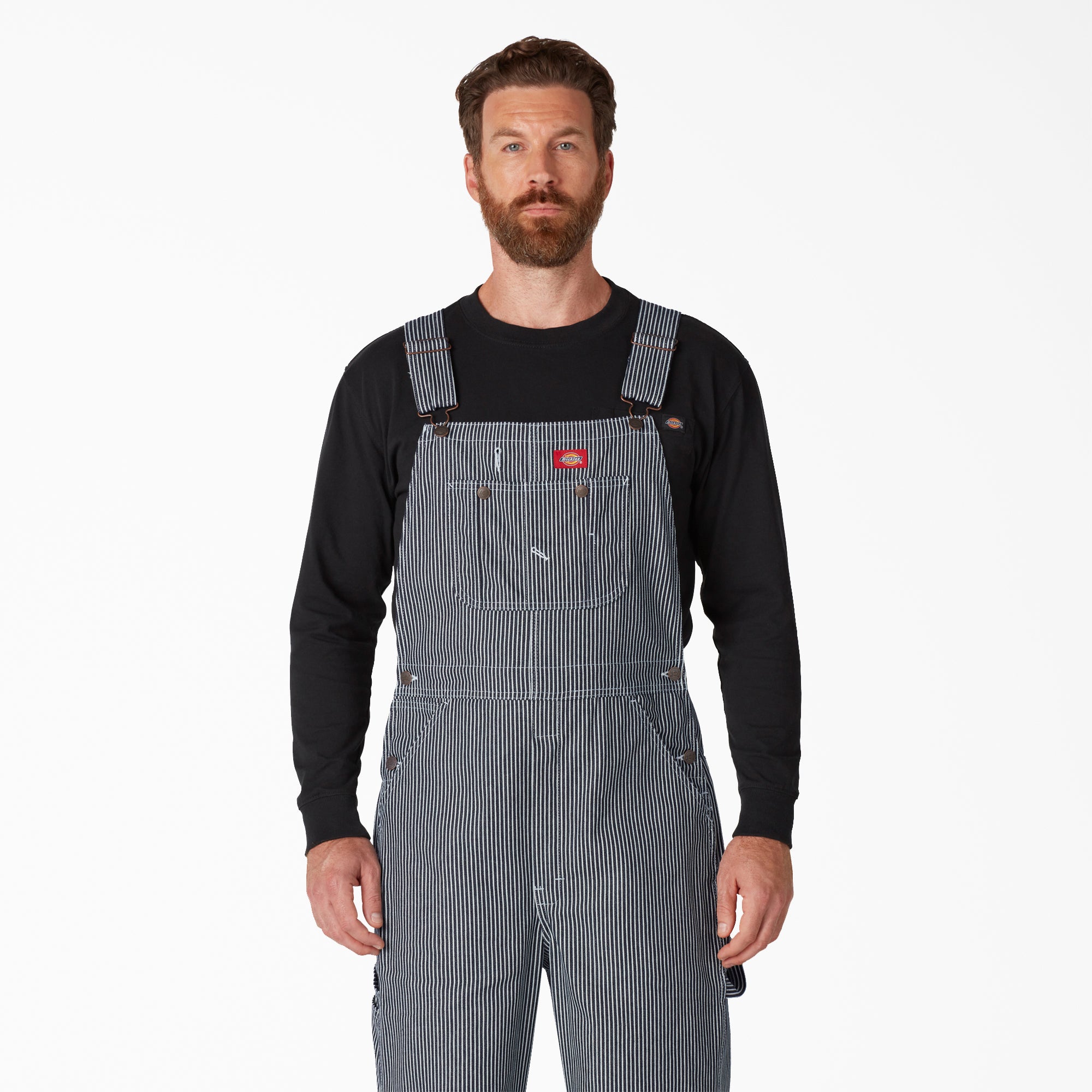 Hickory Stripe Bib Overalls - Image 10