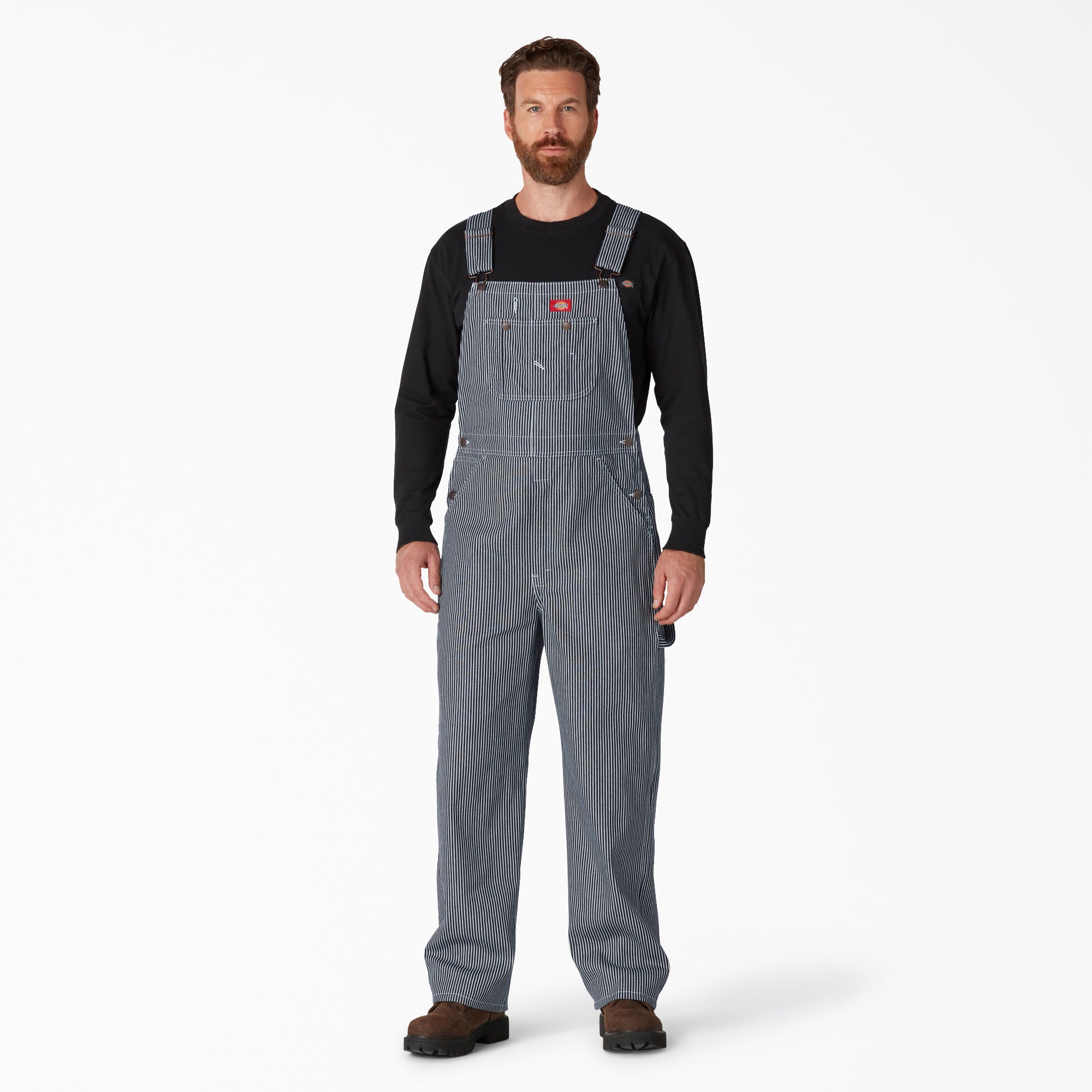 Hickory Stripe Bib Overalls - Image 6