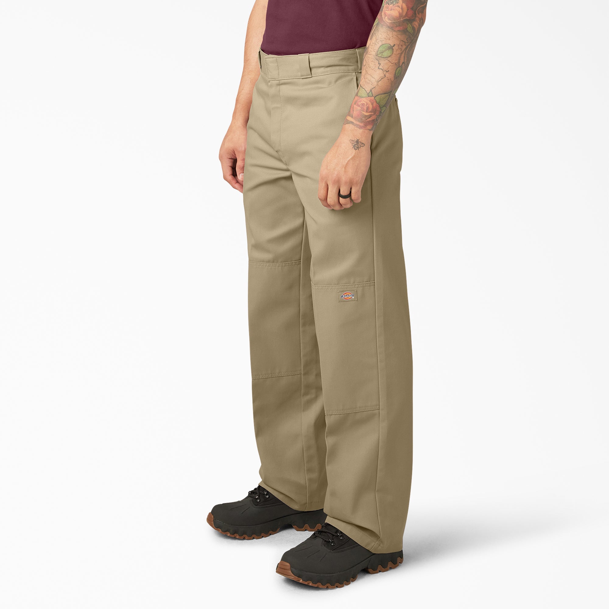 Loose Fit Double Knee Work Pants - Image 3