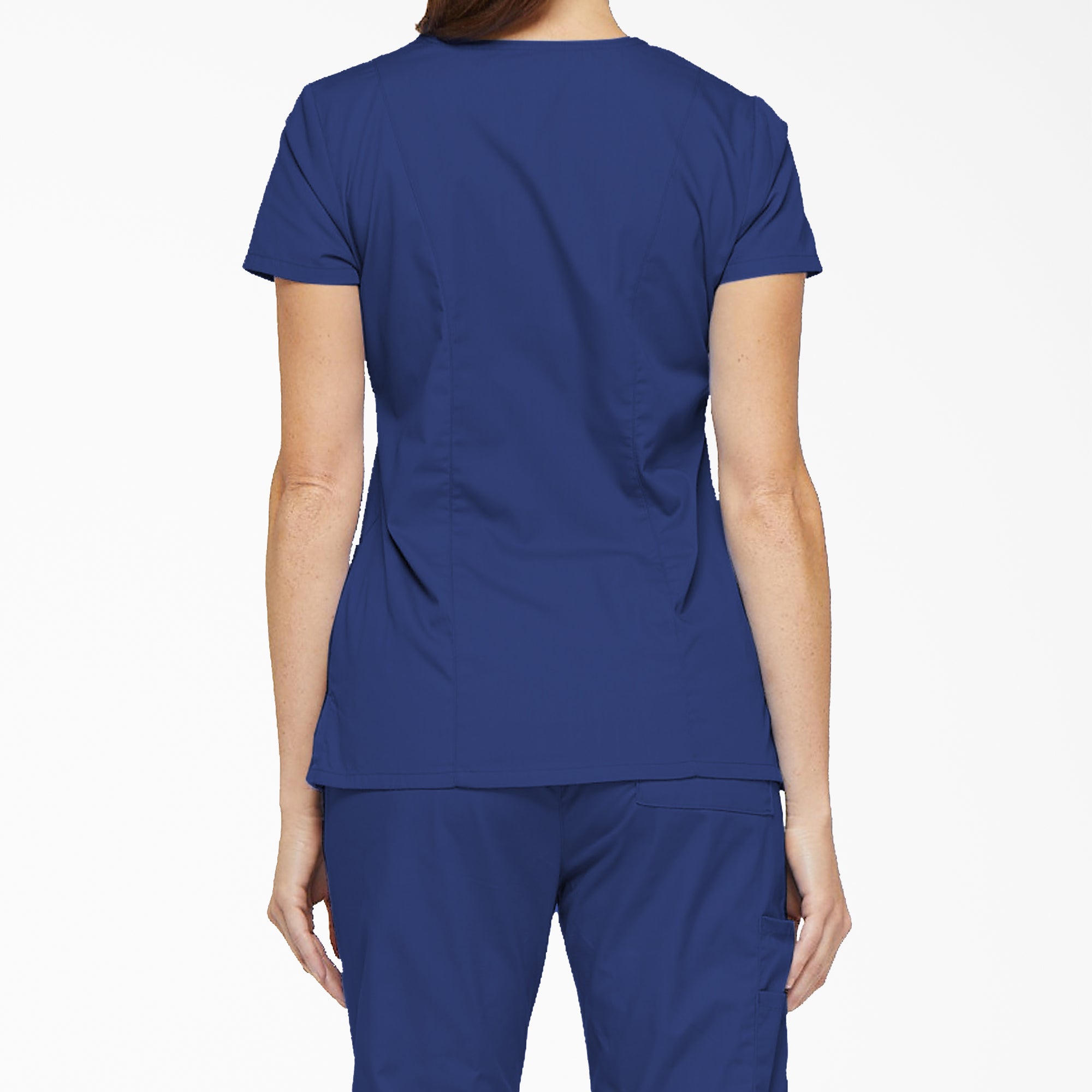Women's EDS Signature V-Neck Scrub Top - Image 2