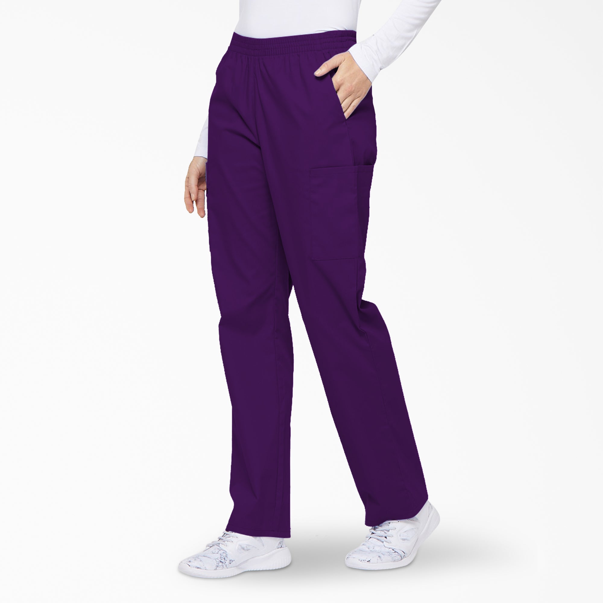 Women's EDS Signature Cargo Scrub Pants - Image 3