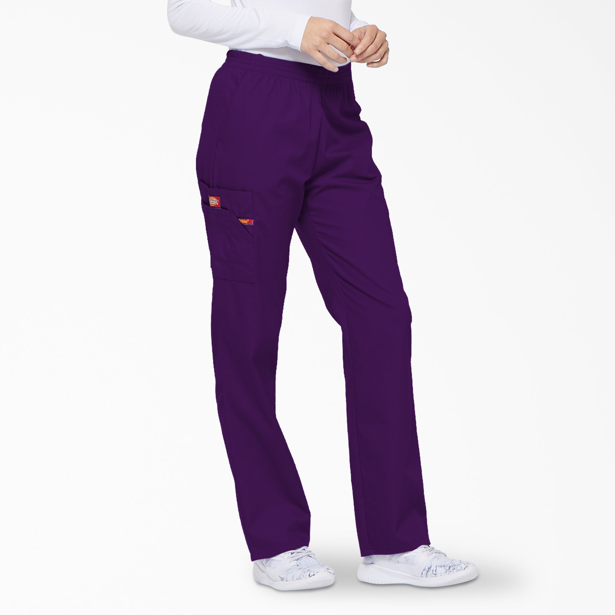 Women's EDS Signature Cargo Scrub Pants - Image 4