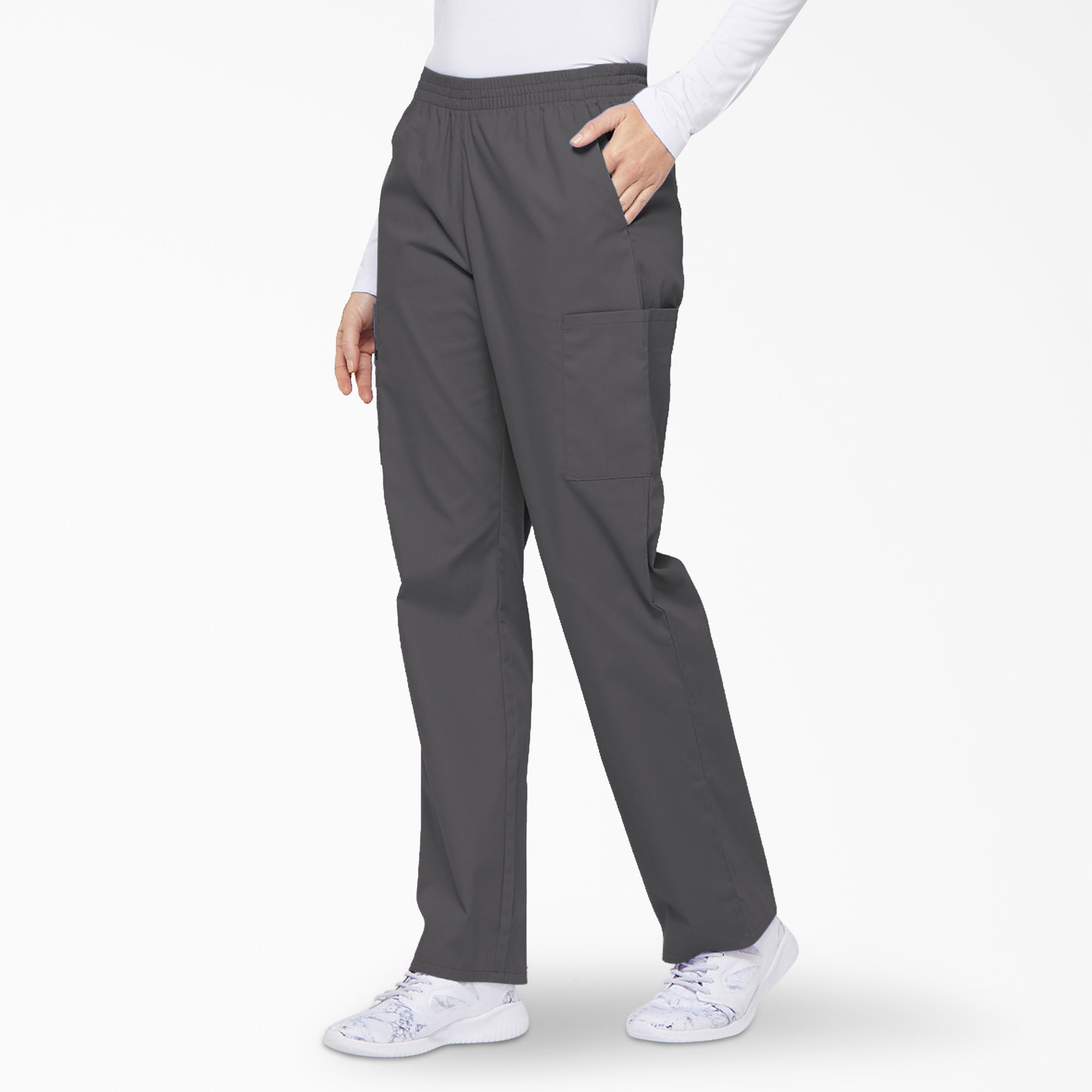 Women's EDS Signature Cargo Scrub Pants - Image 3