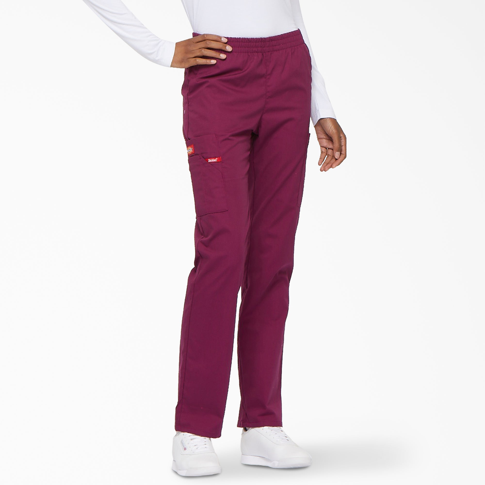 Women's EDS Signature Cargo Scrub Pants - Image 4
