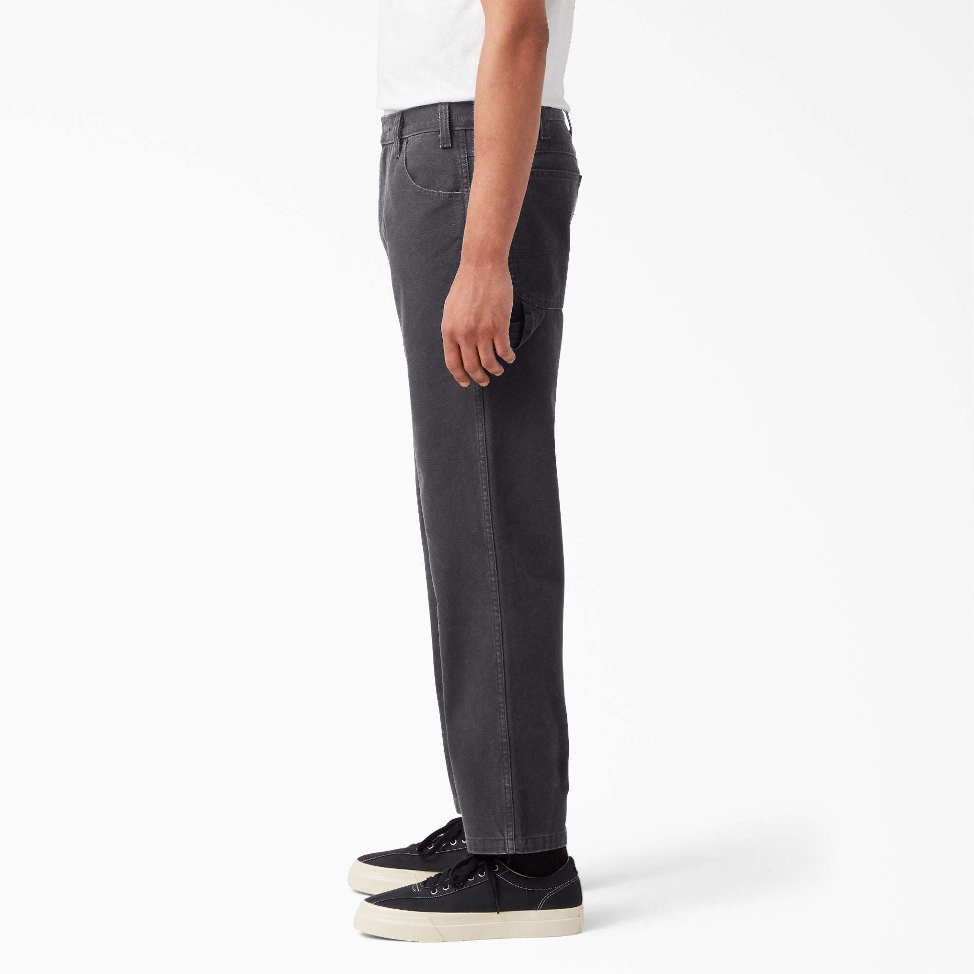 Relaxed Fit Stonewashed Duck Carpenter Pants - Image 3
