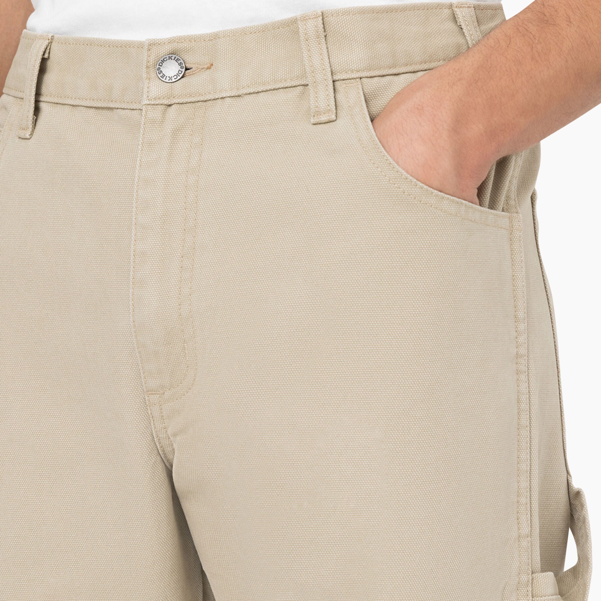 Relaxed Fit Stonewashed Duck Carpenter Pants - Image 6