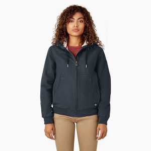Women's Fleece Lined Duck Canvas Jacket