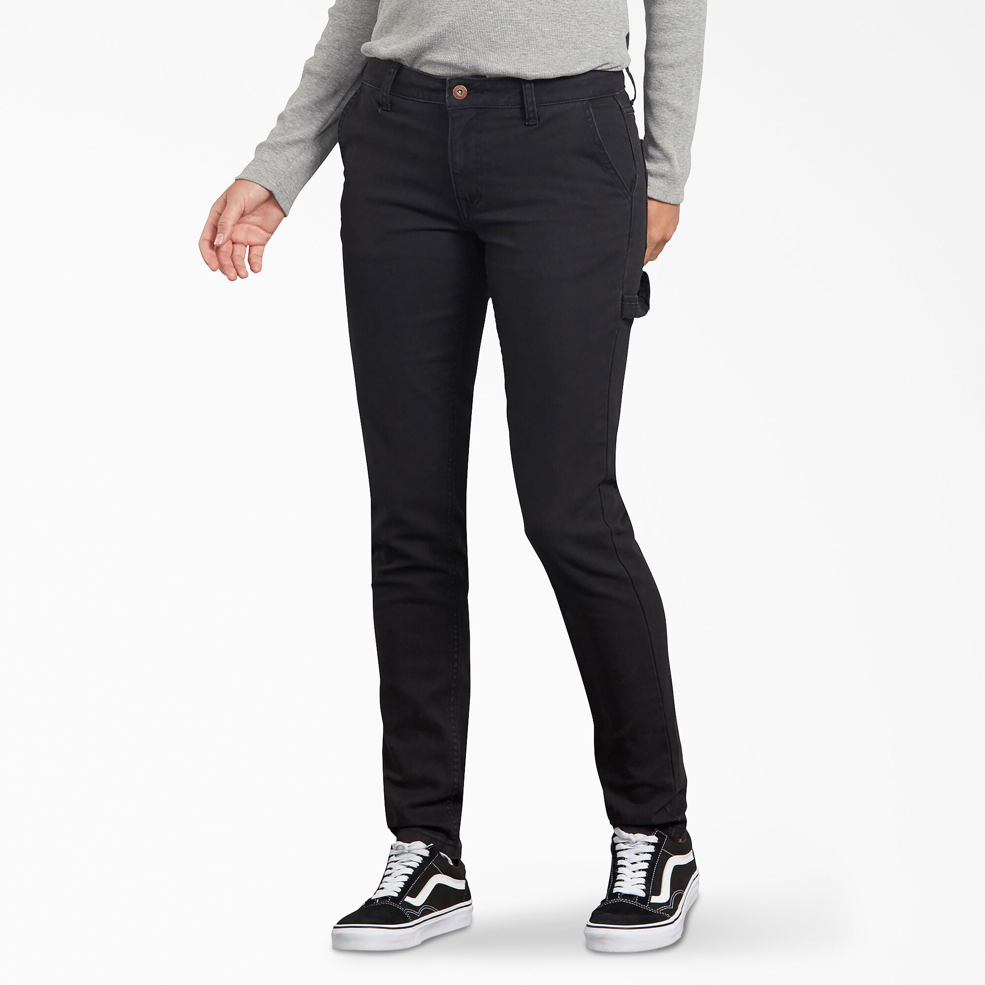 Women's FLEX Slim Fit Duck Carpenter Pants