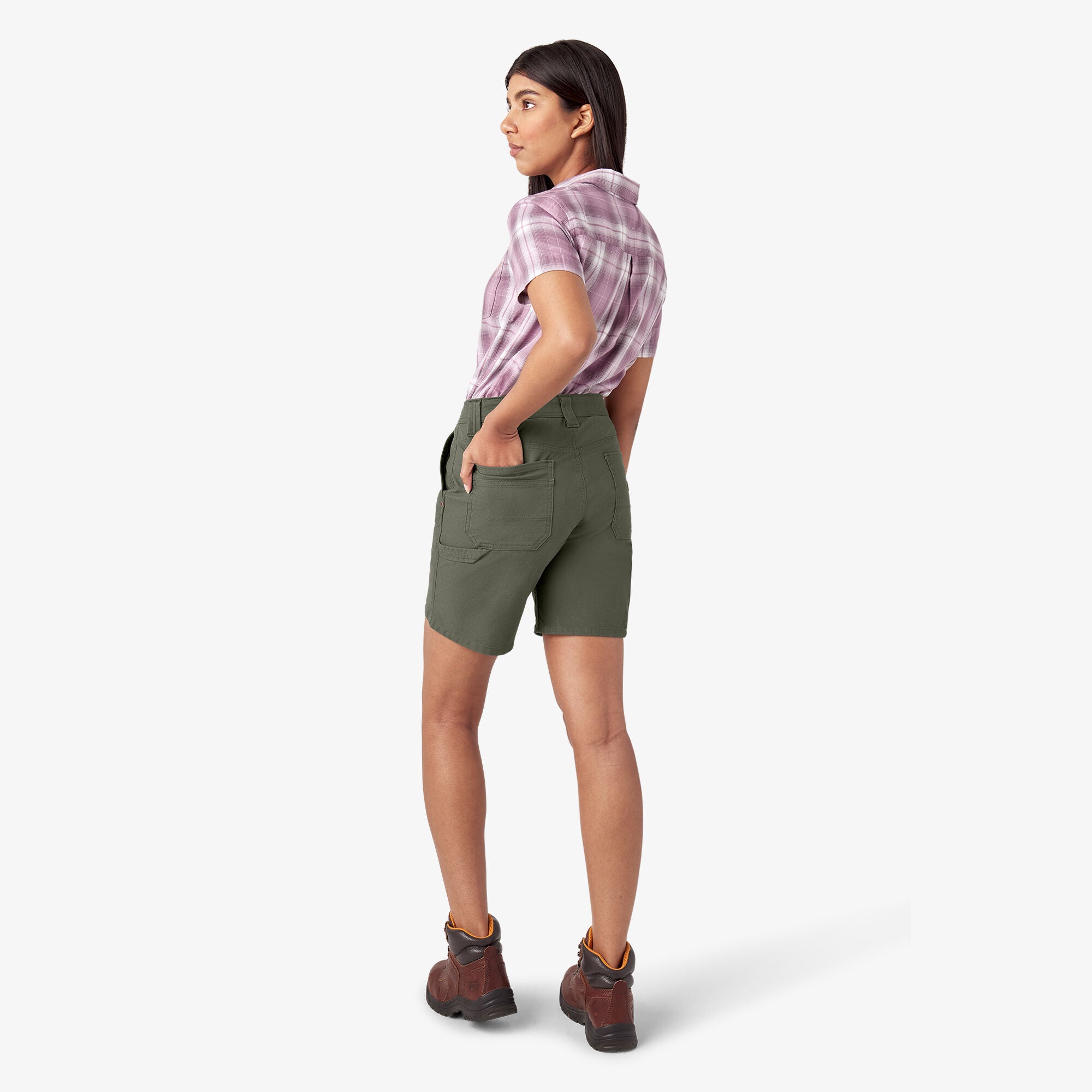 Women's Duck Carpenter Shorts. 7 - Image 6