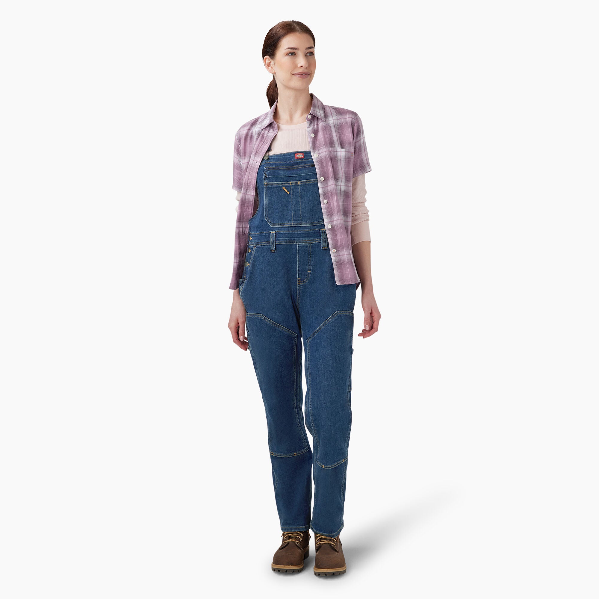 Women's Double Front Bib Overalls - Image 5