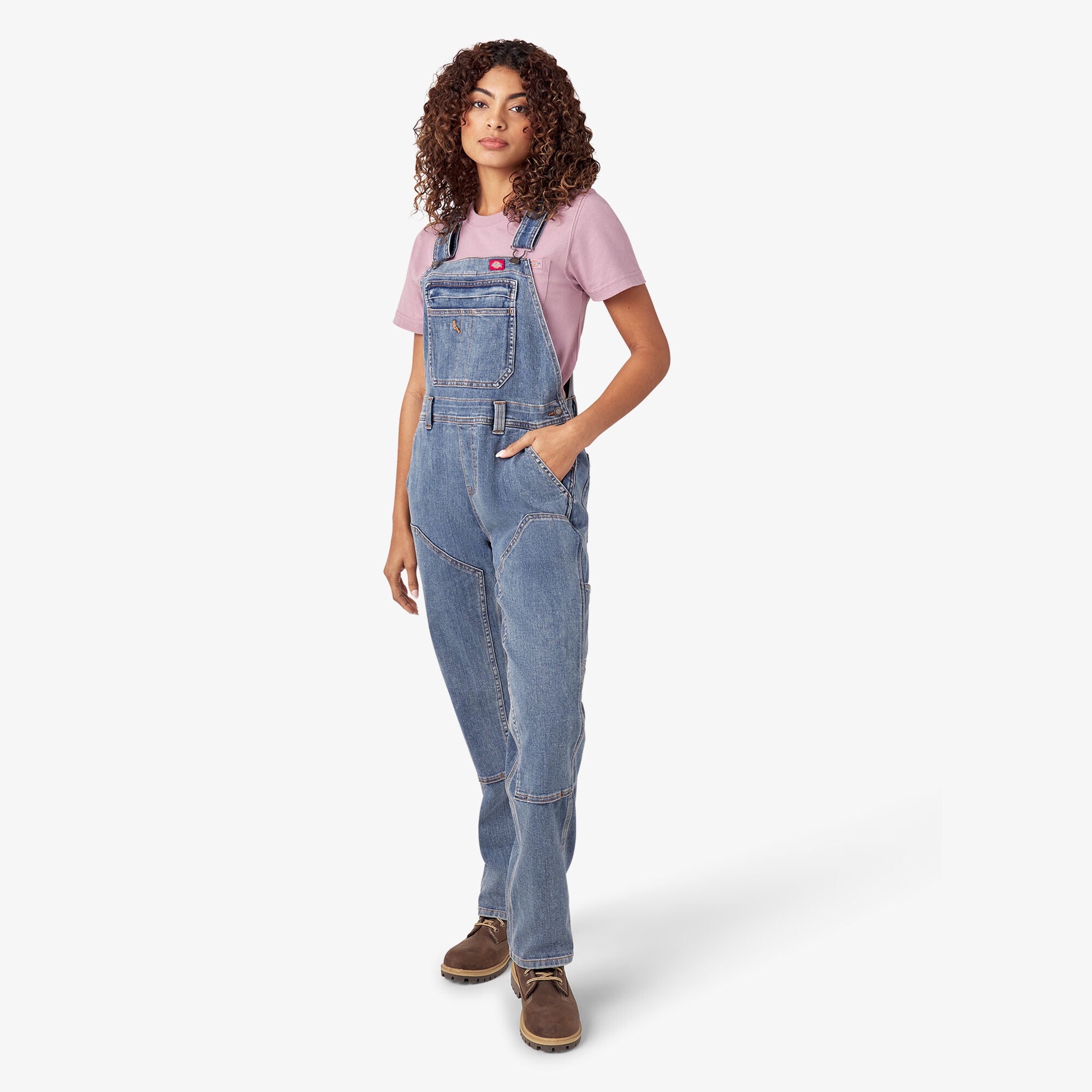 Women's Double Front Bib Overalls - Image 5
