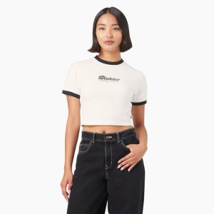 Women's Lewistown Cropped Ringer T-Shirt