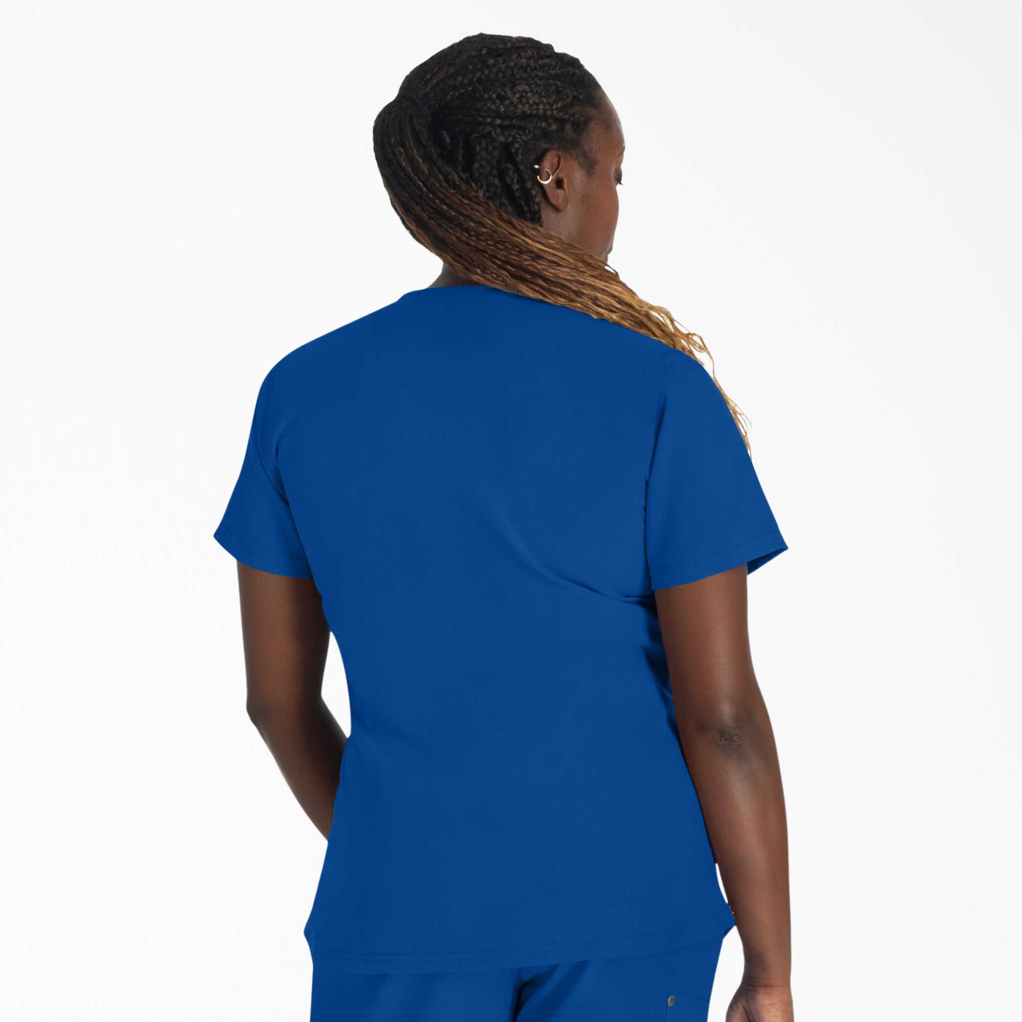 Women's EDS NXT Henley Scrub Top - Image 2