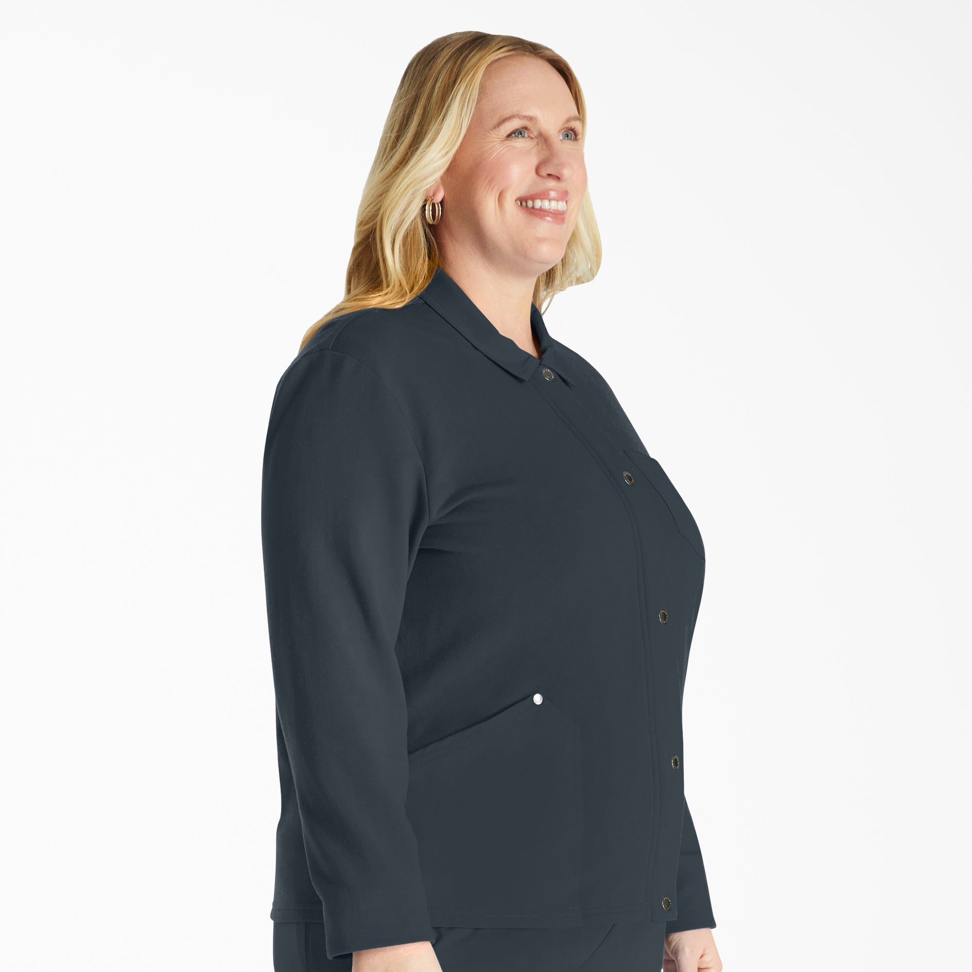 Women's EDS NXT Zip Front Scrub Jacket - Image 5