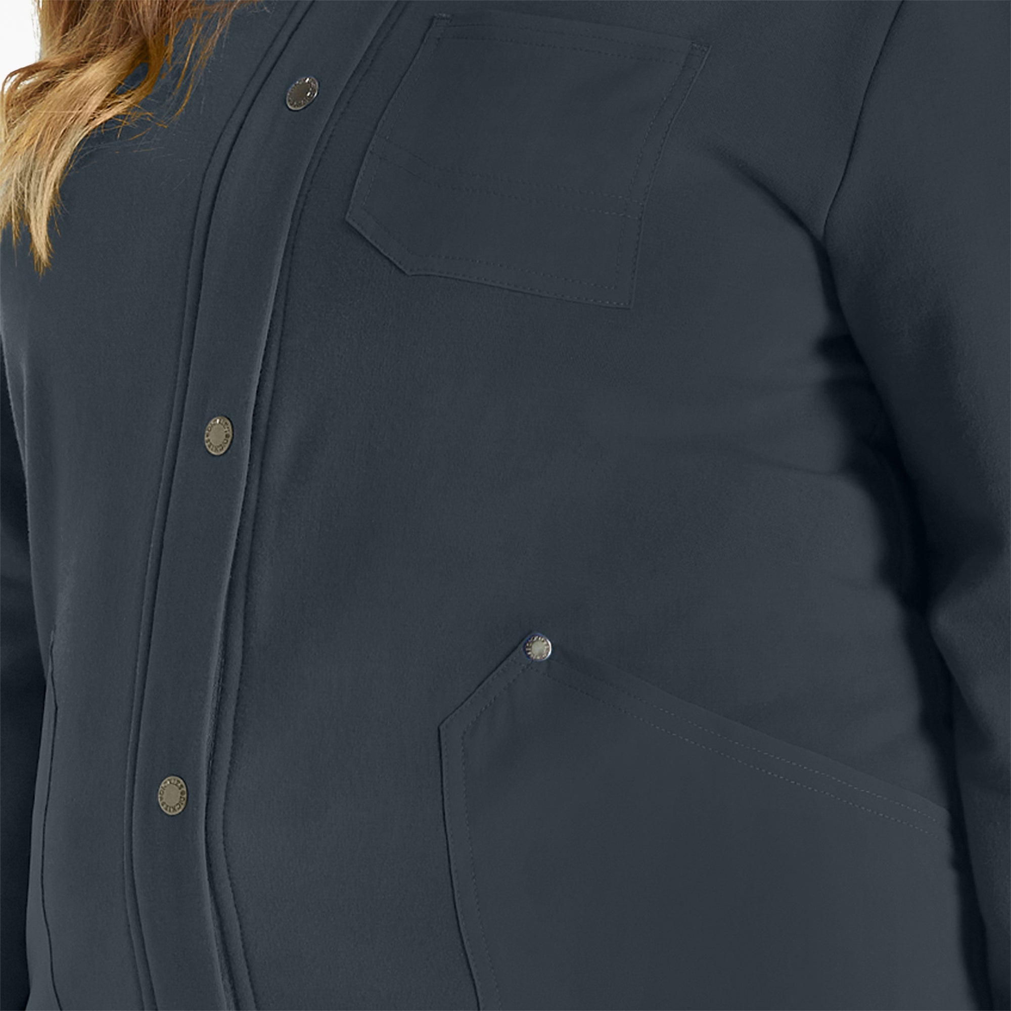 Women's EDS NXT Zip Front Scrub Jacket - Image 8