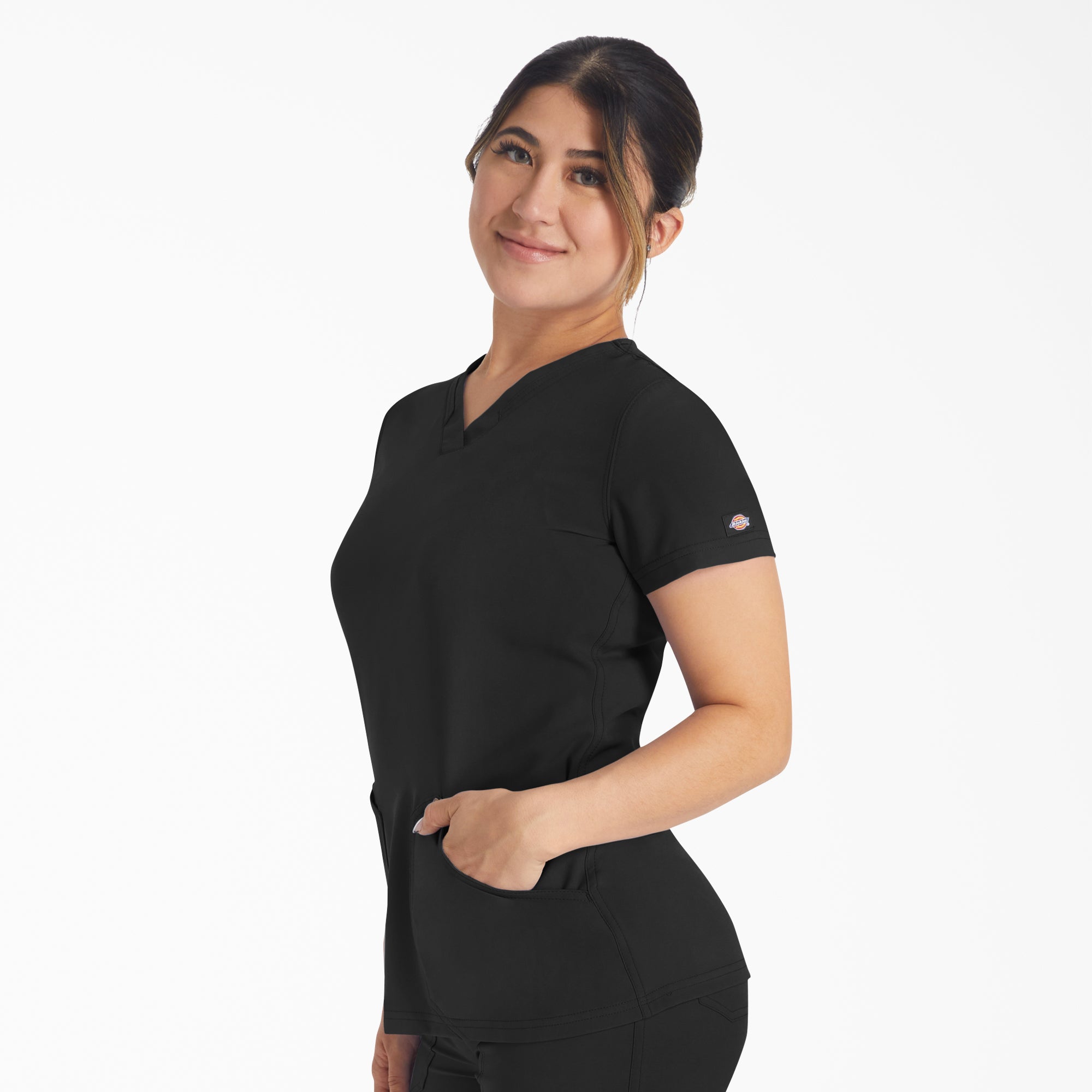 Women's EDS NXT V-Neck Scrub Top - Image 3