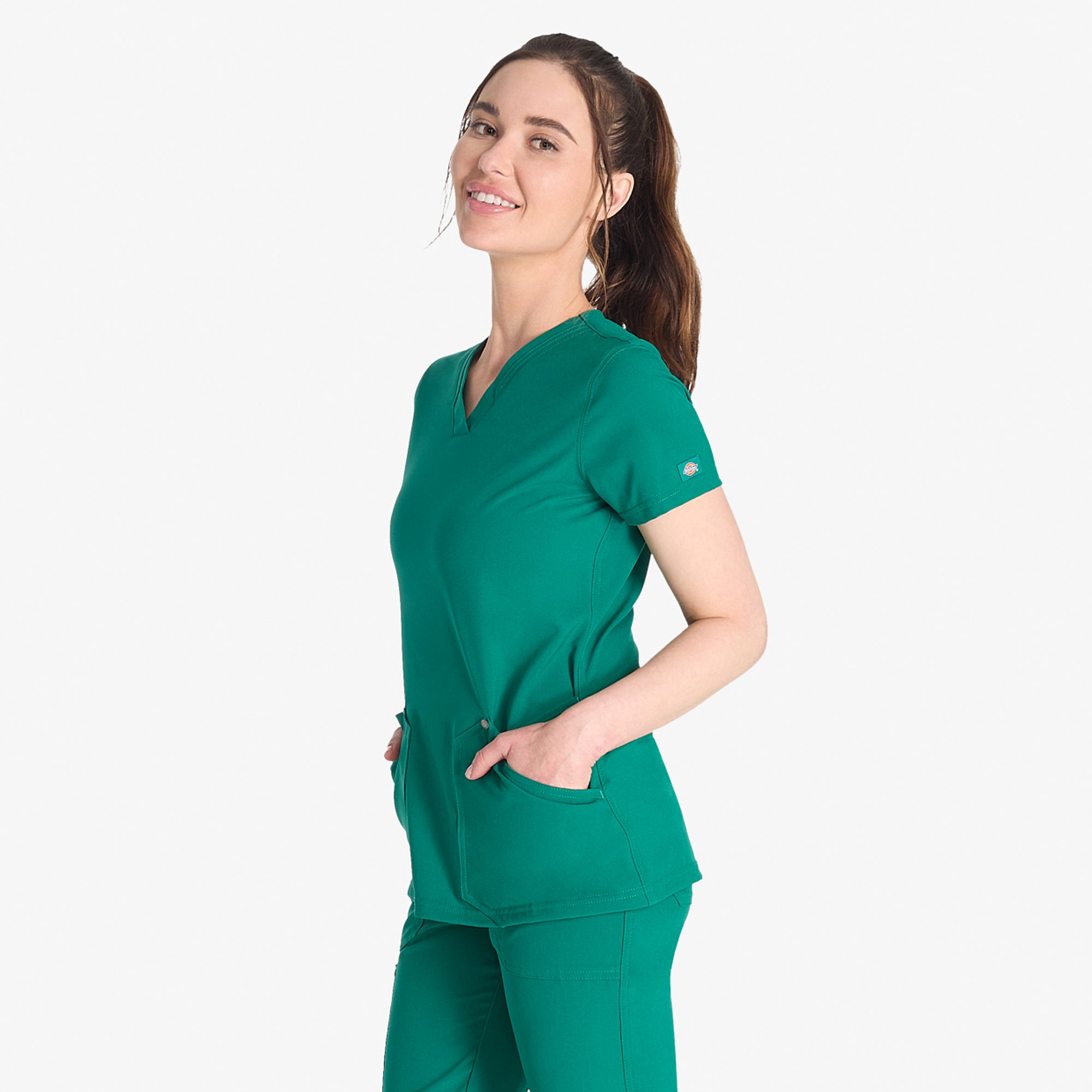 Women's EDS NXT V-Neck Scrub Top - Image 3