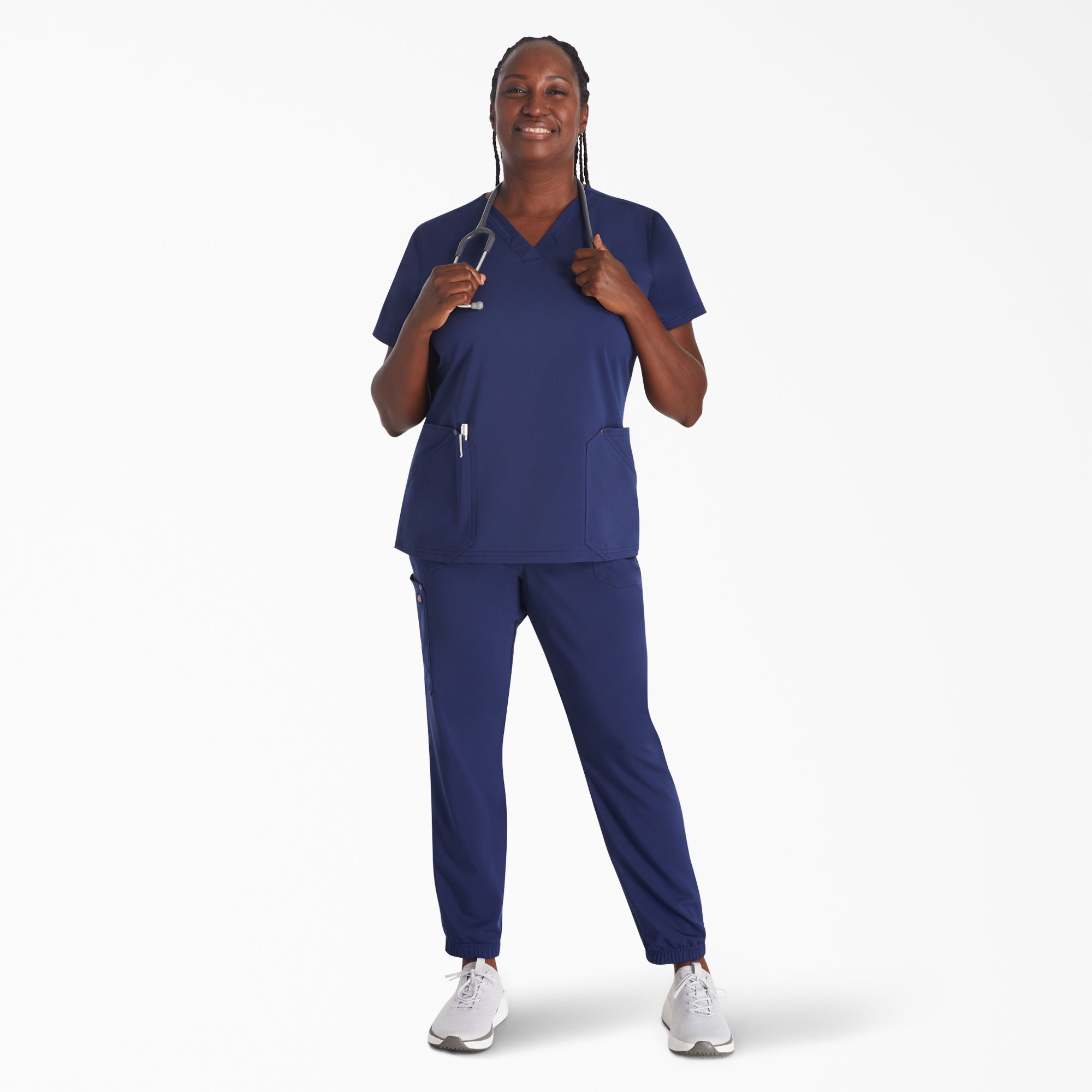 Women's EDS NXT V-Neck Scrub Top - Image 5