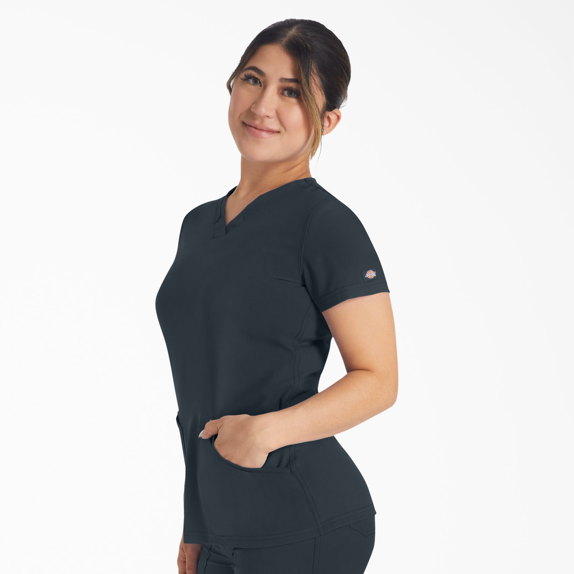 Women's EDS NXT V-Neck Scrub Top - Image 3