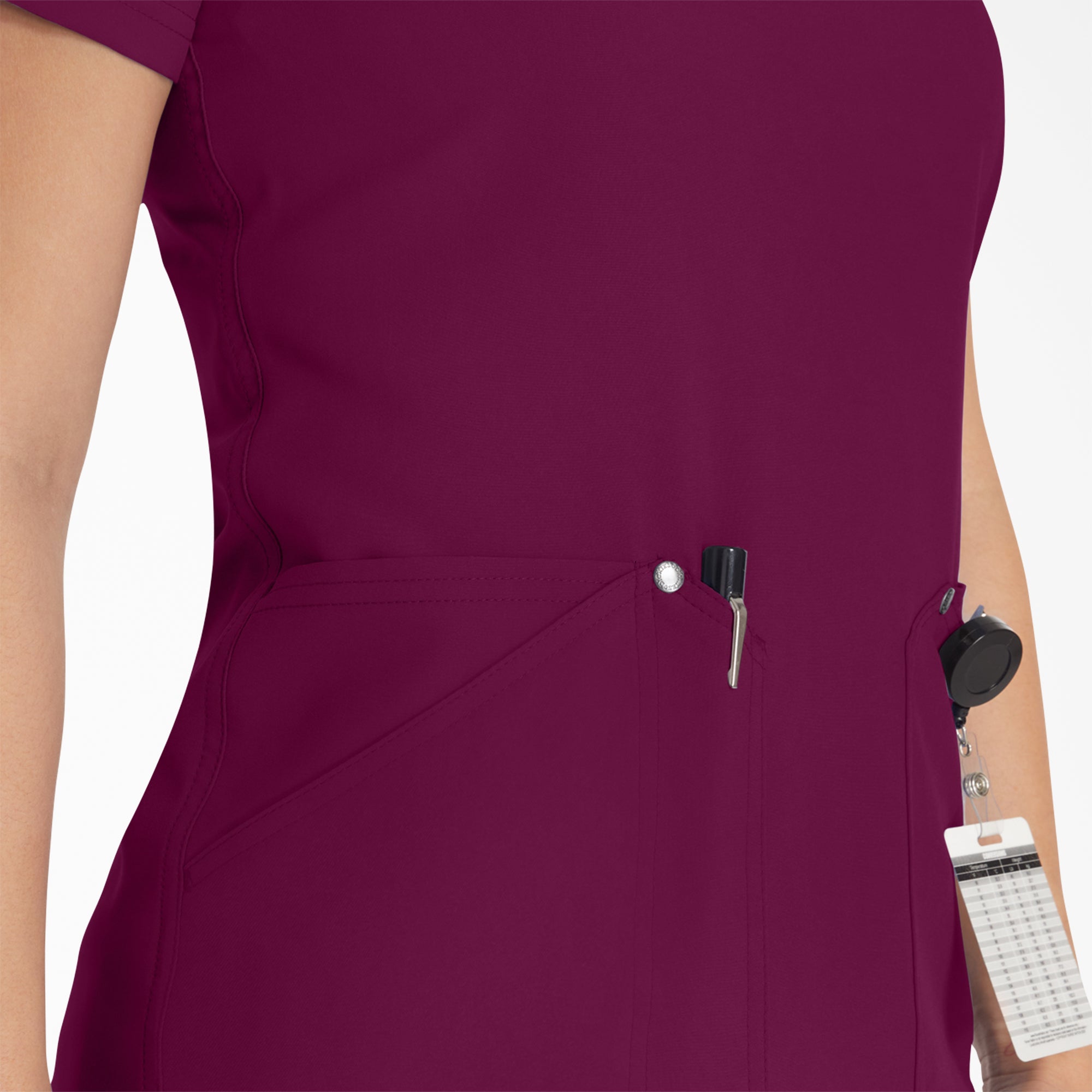 Women's EDS NXT V-Neck Scrub Top - Image 7