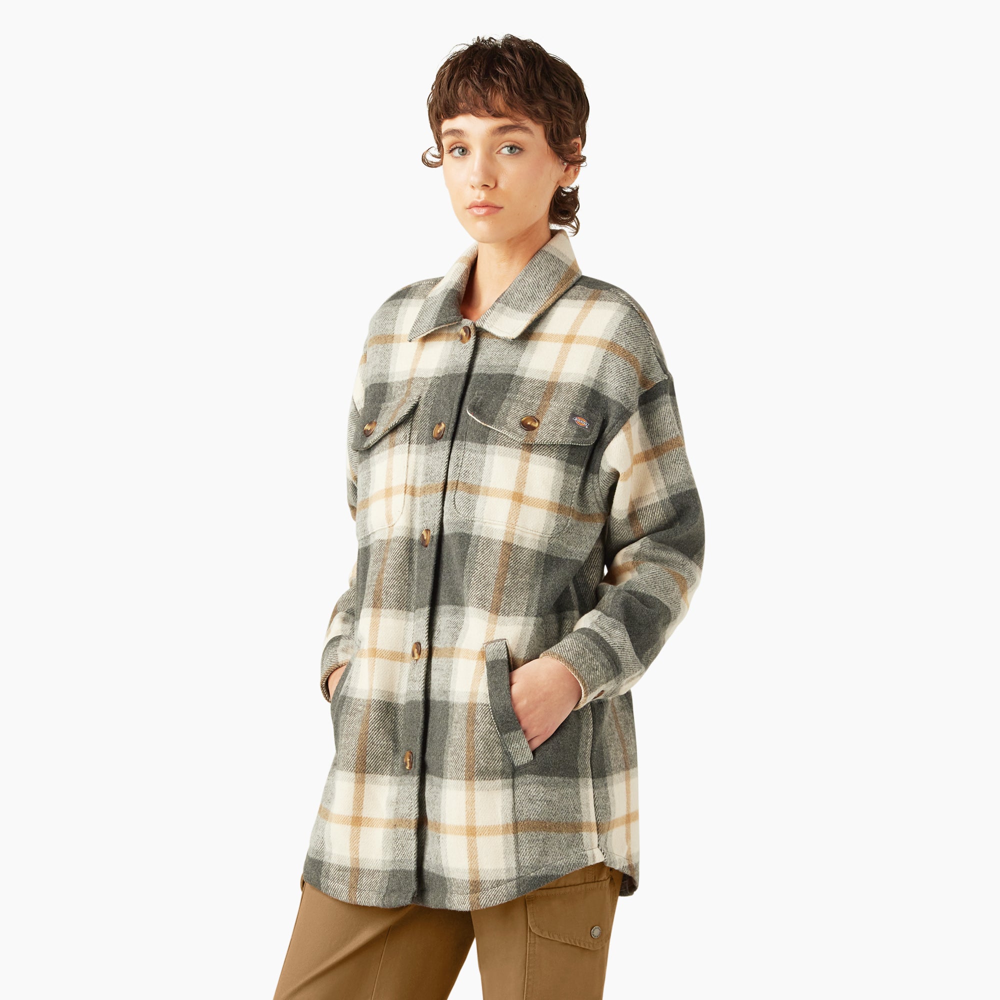 Women's Oversized Shirt Jacket - Image 3