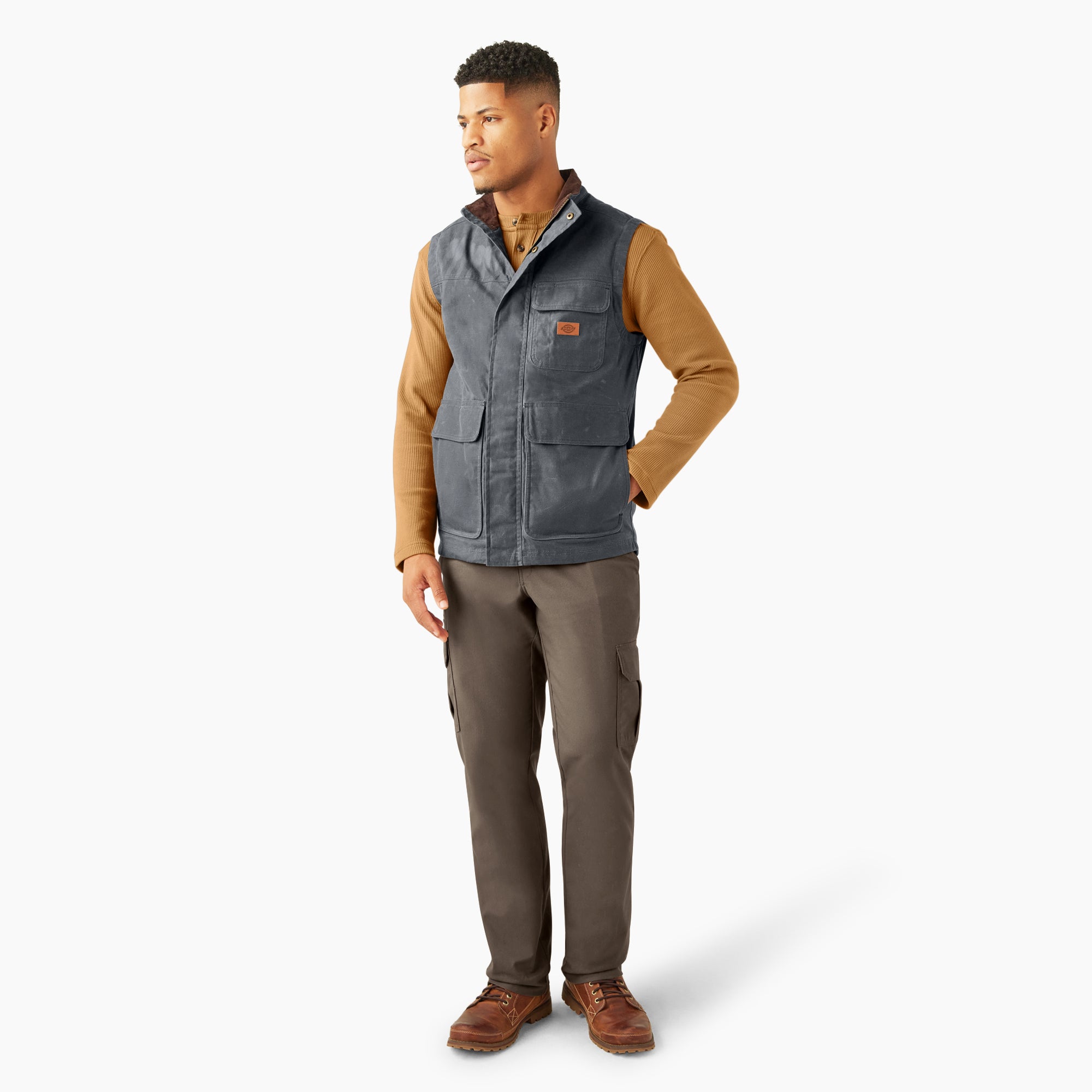 Fully Waxed Canvas Vest - Image 5
