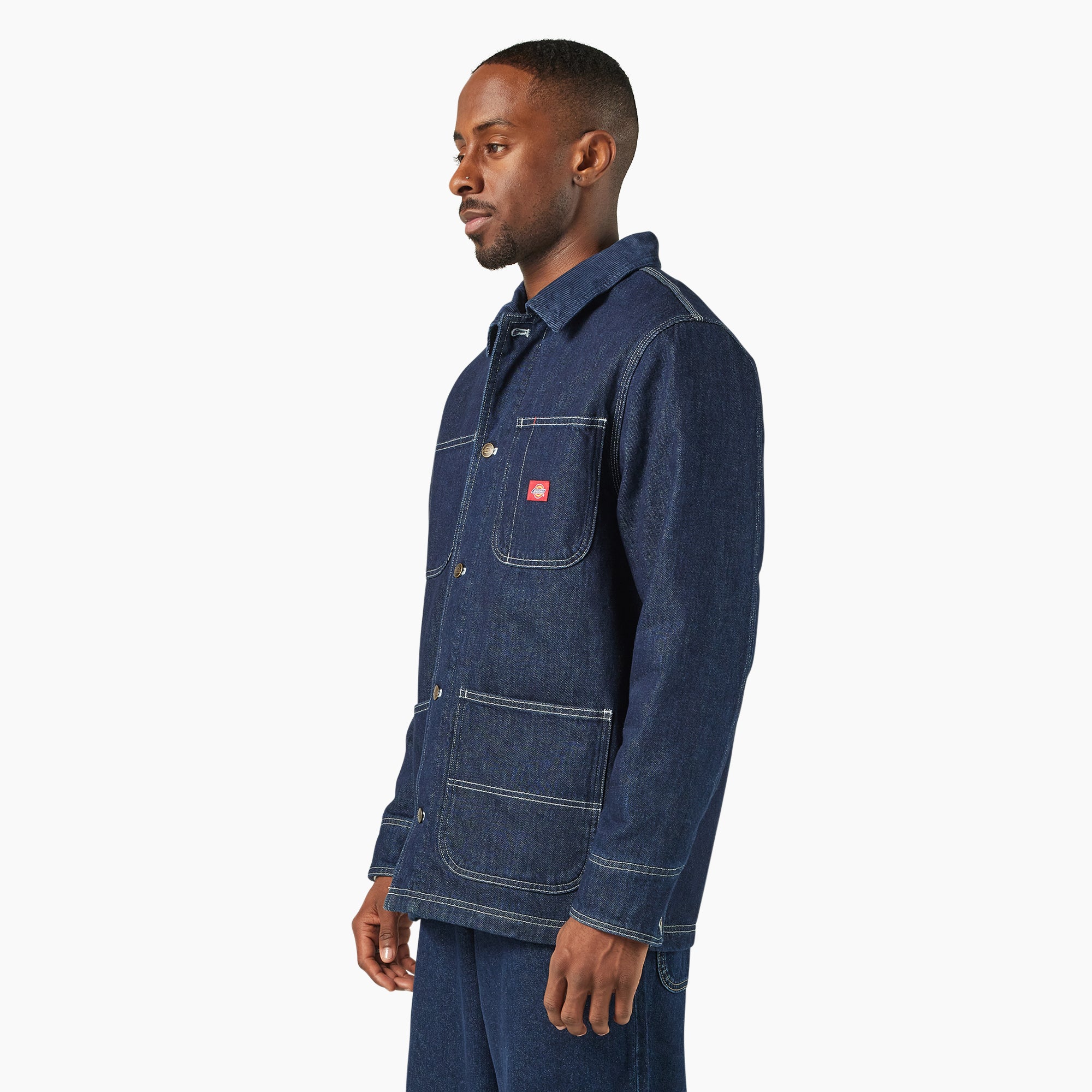 Blanket Lined Denim Chore Coat - Image 3