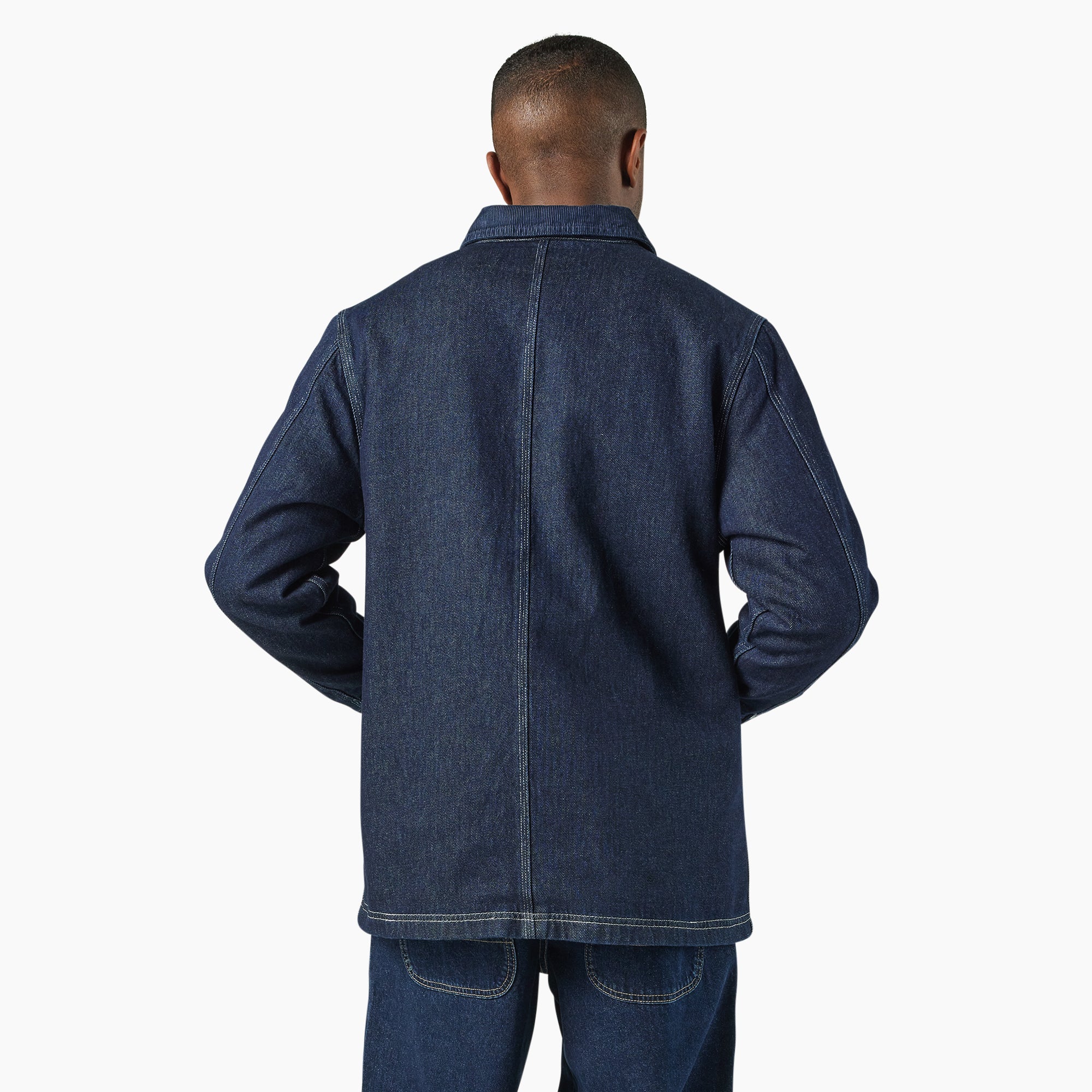 Blanket Lined Denim Chore Coat - Image 2