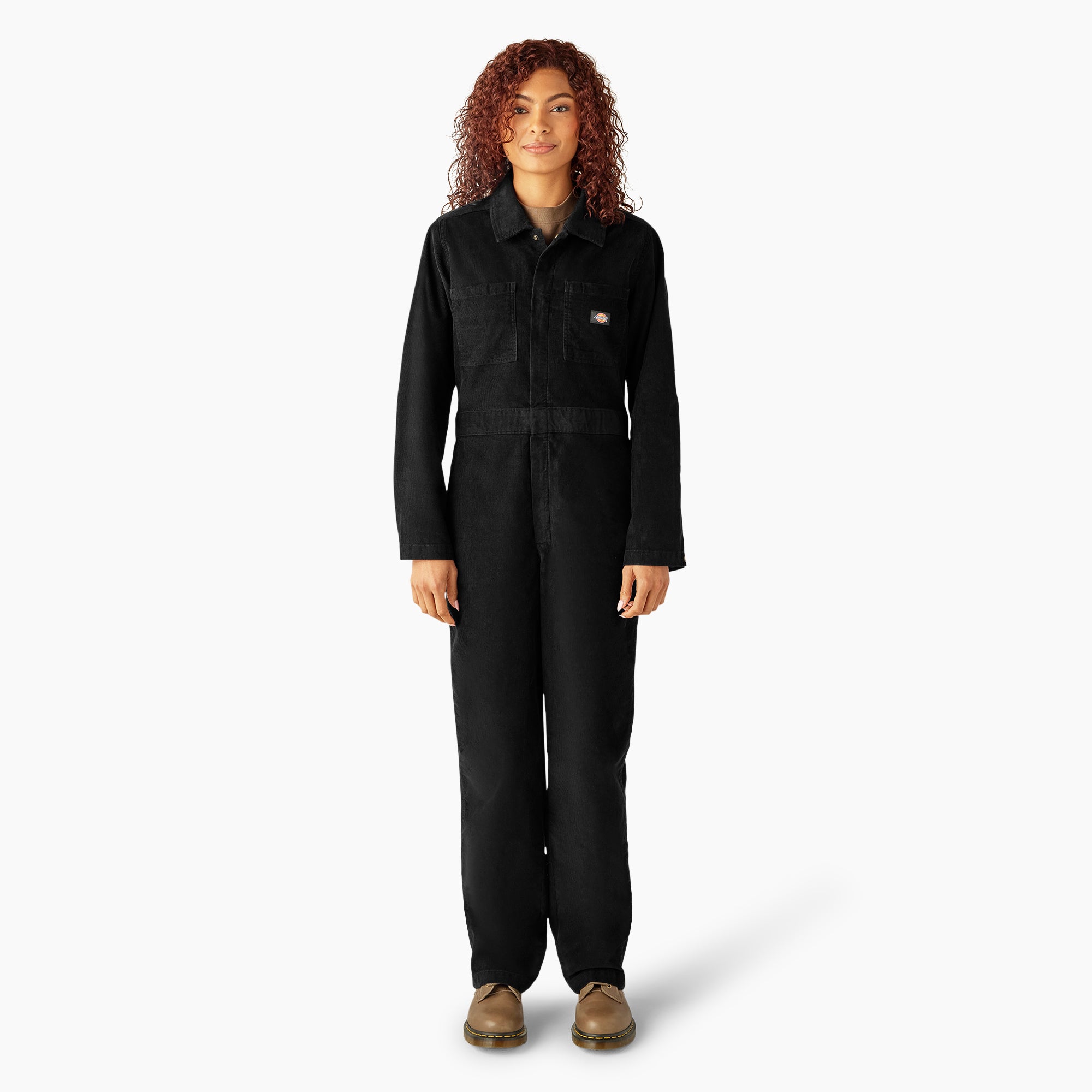 Women's Corduroy Long Sleeve Coveralls