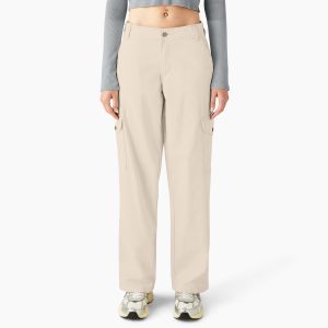 Women's Relaxed Fit Duck Canvas Cargo Pants