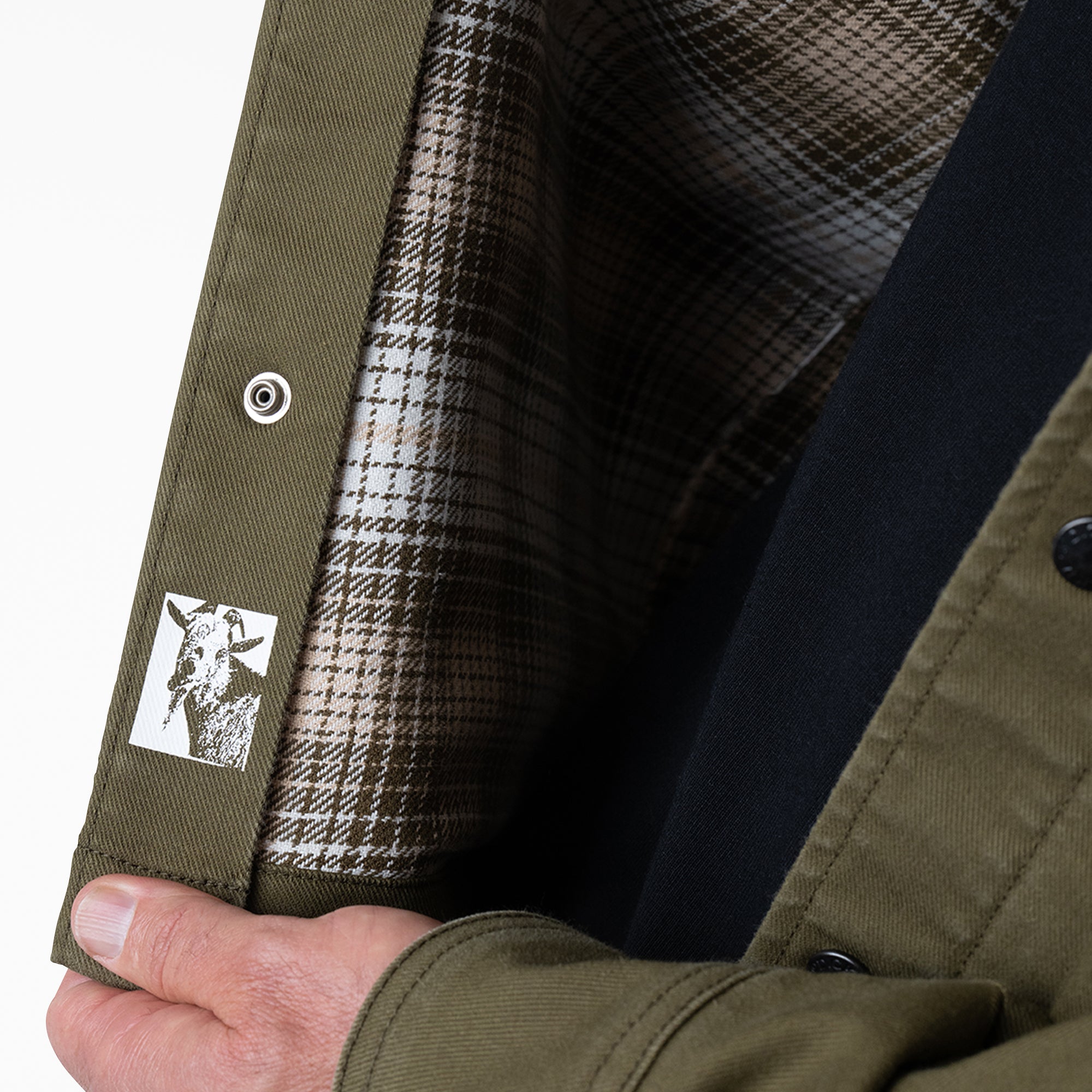 Mike Anderson Lined Shirt Jacket - Image 6