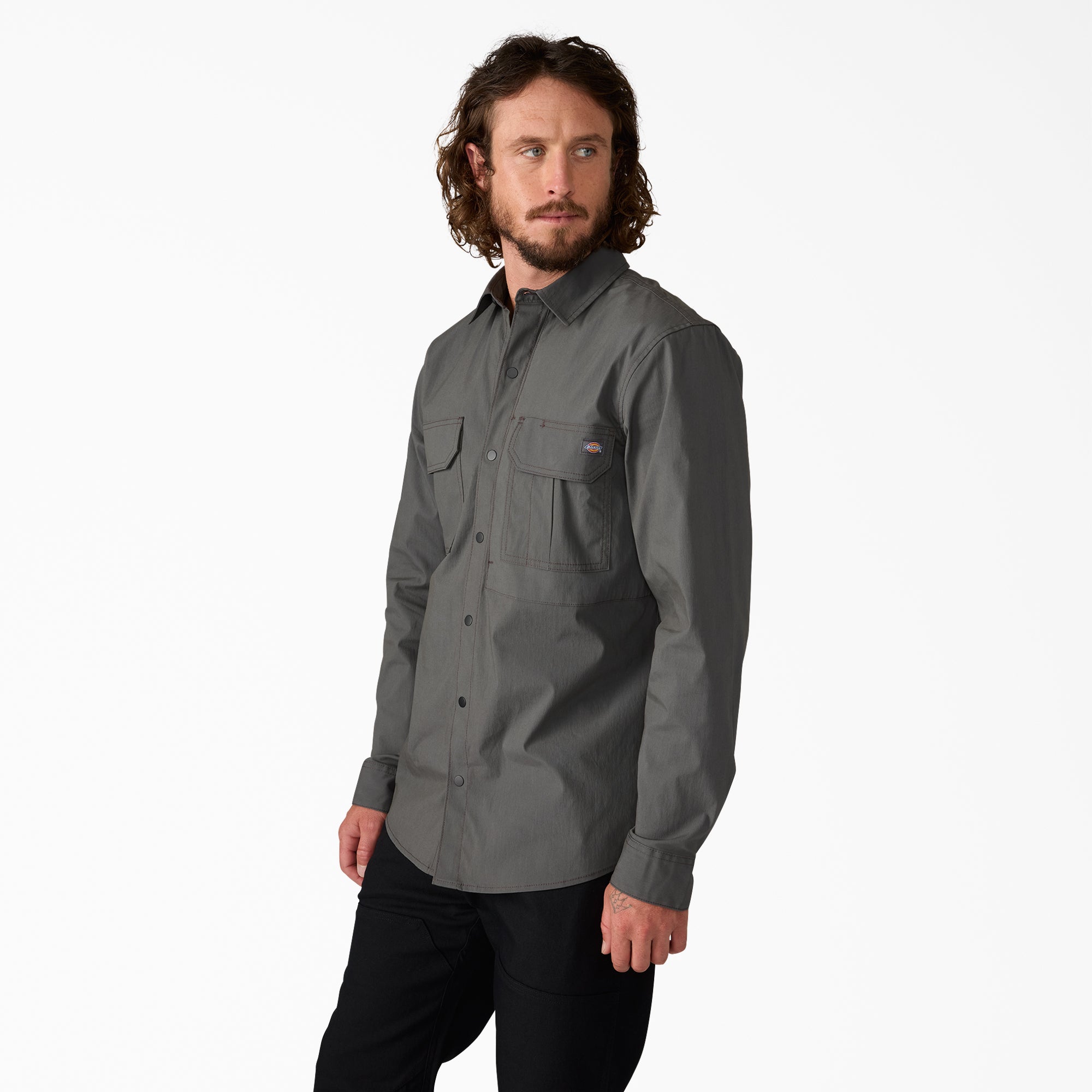 Tradebuilt Utility Long Sleeve Work Shirt - Image 3
