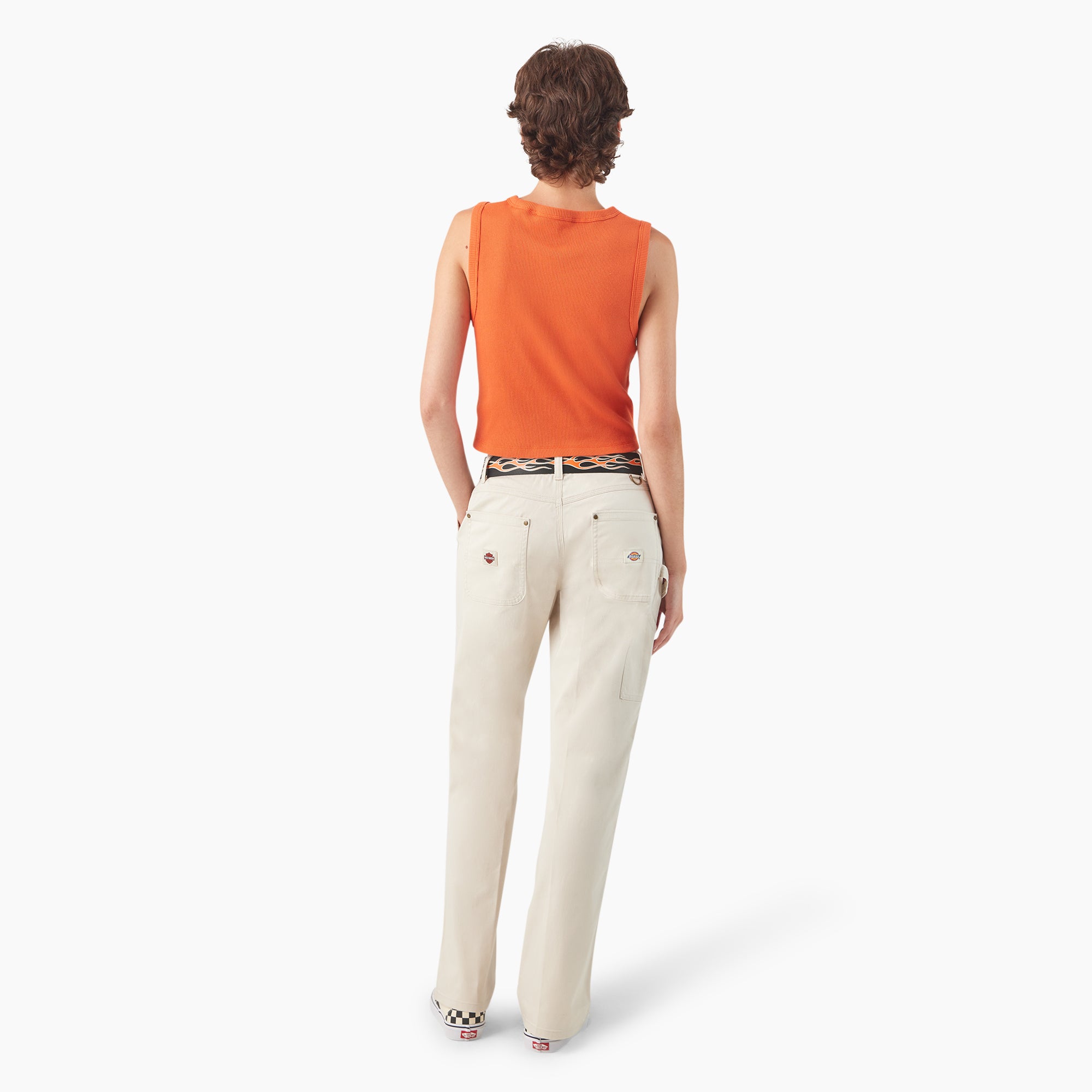 Dickies x Harley-Davidson Women's Carpenter Pants with Belt - Image 6