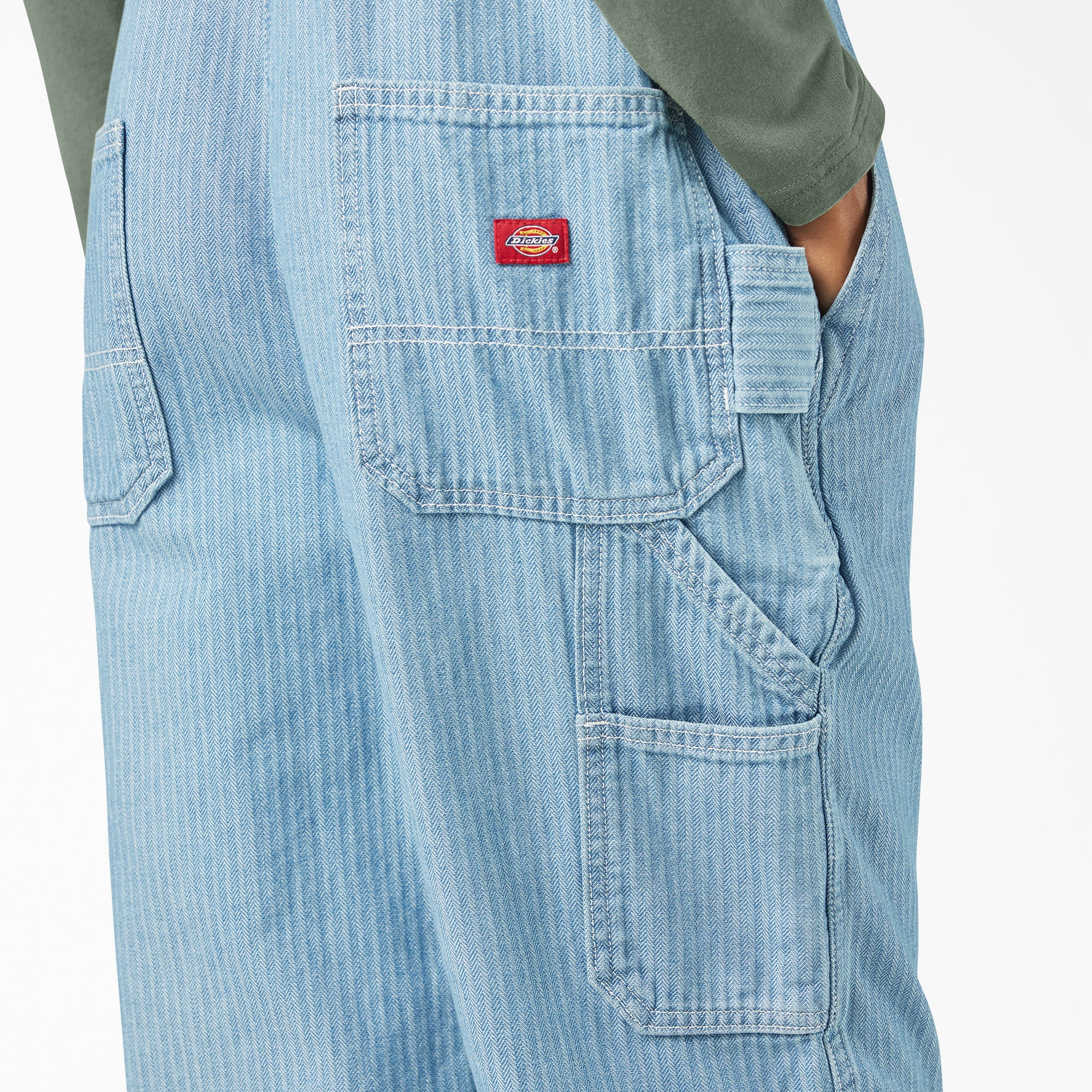 Women's Relaxed Fit Bib Overalls - Image 8