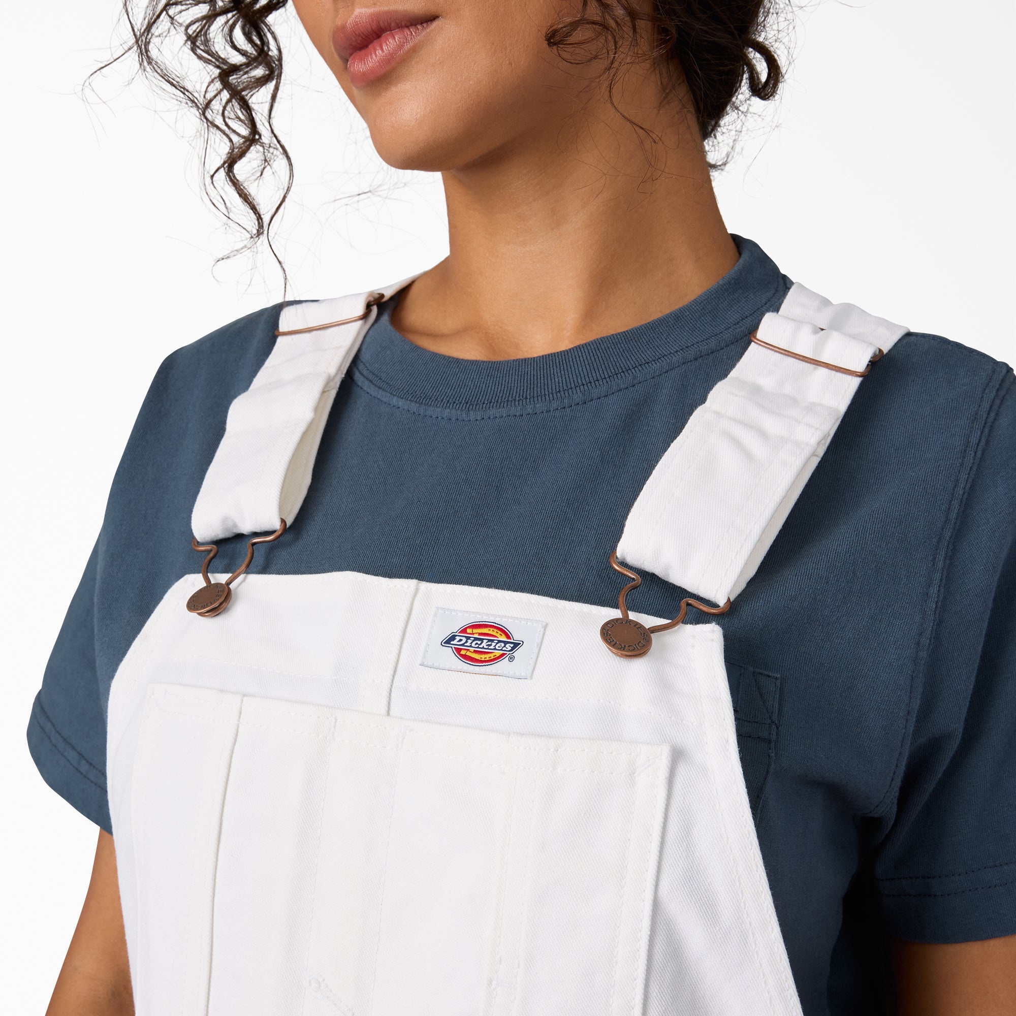 Women's Relaxed Fit Bib Overalls - Image 4
