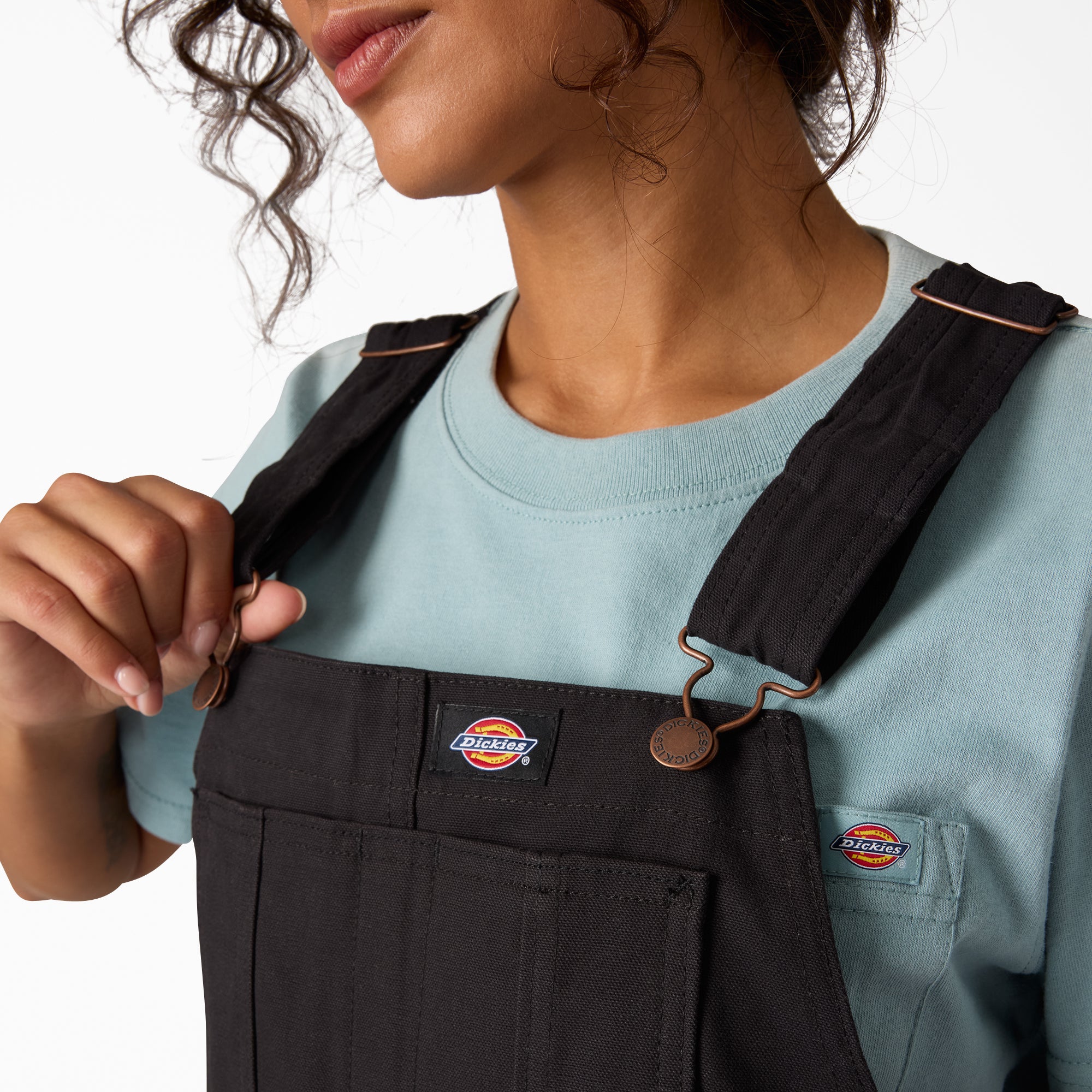 Women's Relaxed Fit Bib Overalls - Image 2