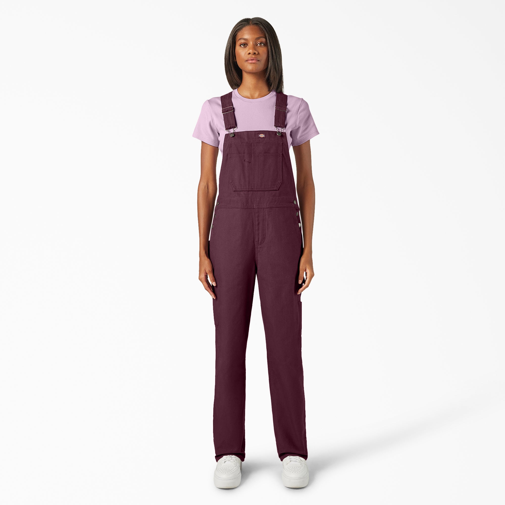 Women's Relaxed Fit Bib Overalls - Image 5