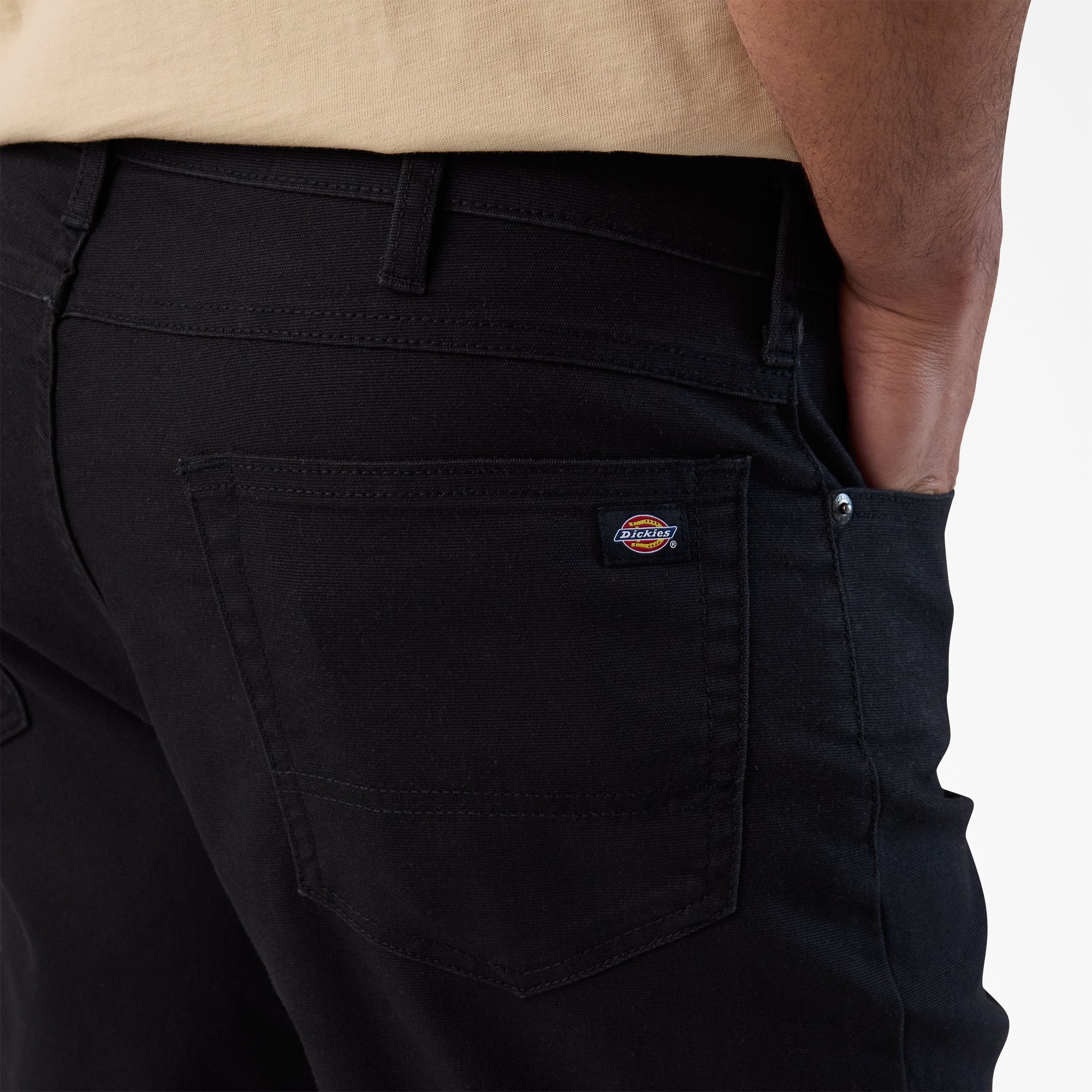 FLEX 5-Pocket Duck Canvas Shorts. 11 - Image 5