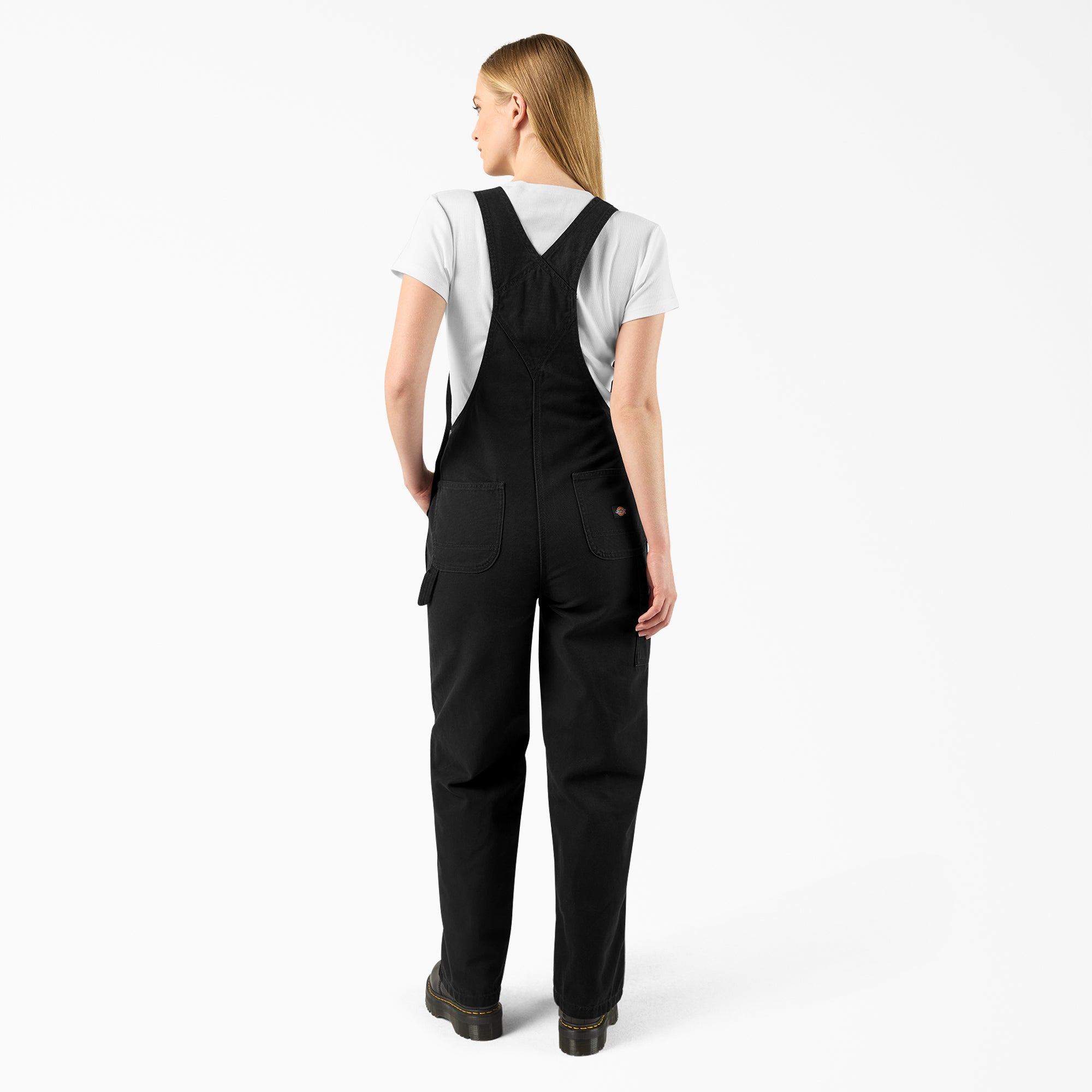 Women's Canvas Bib Overalls - Image 2