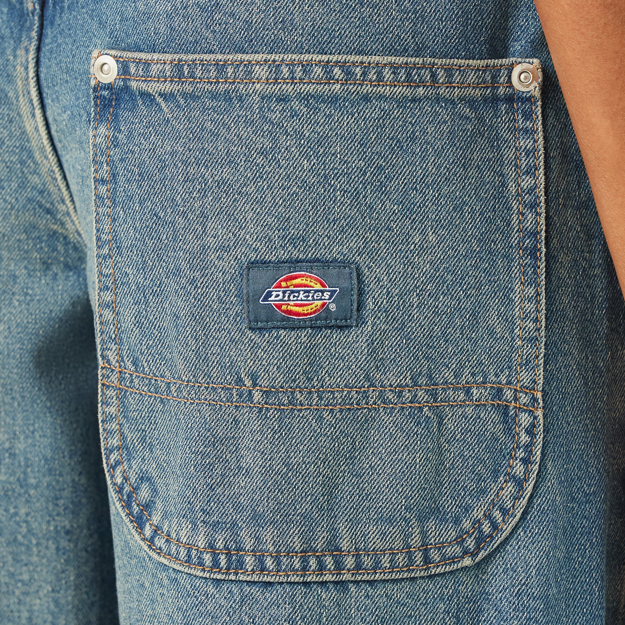 Women's Mechanic Loose Fit Jeans - Image 6