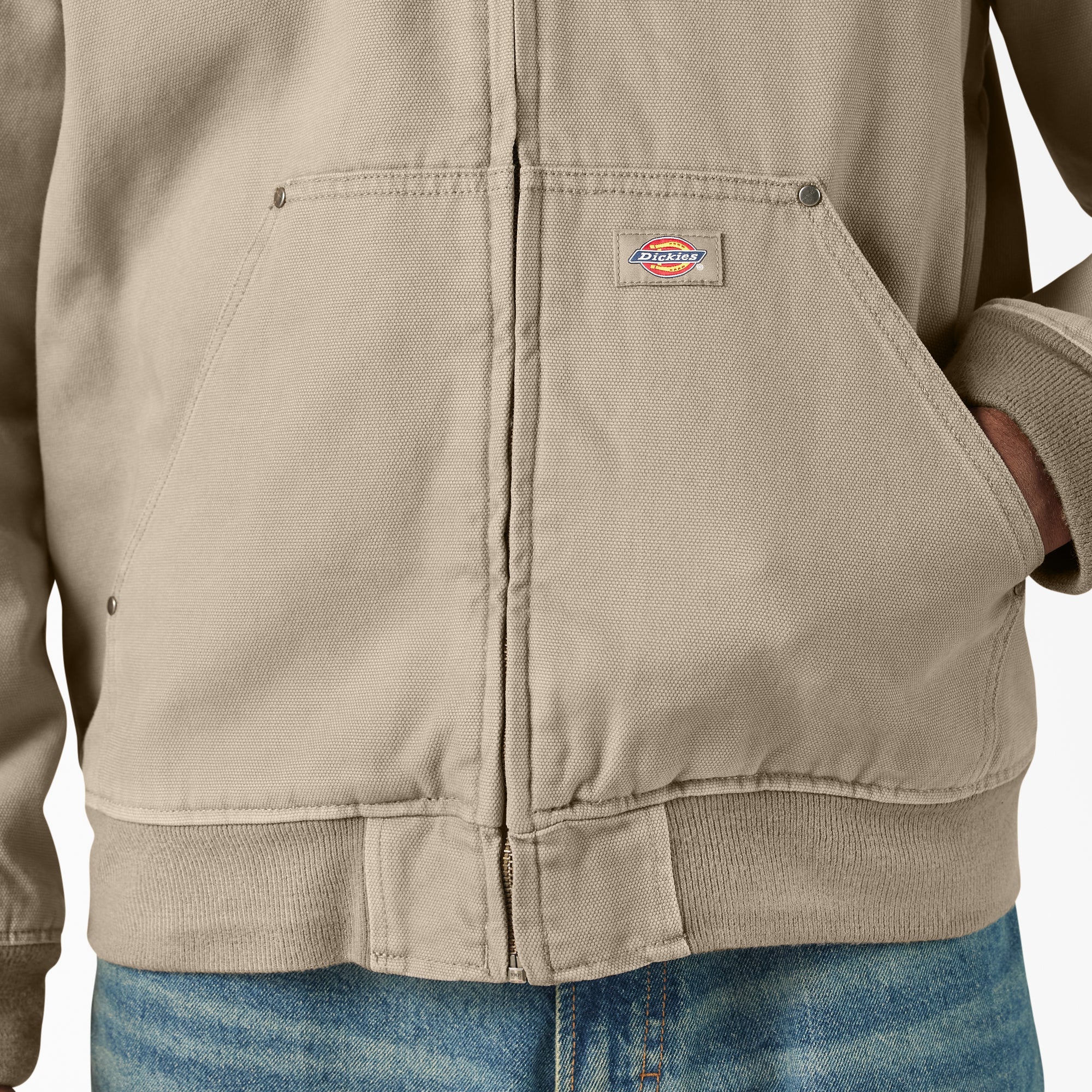 Hilham Canvas Bomber Jacket - Image 6