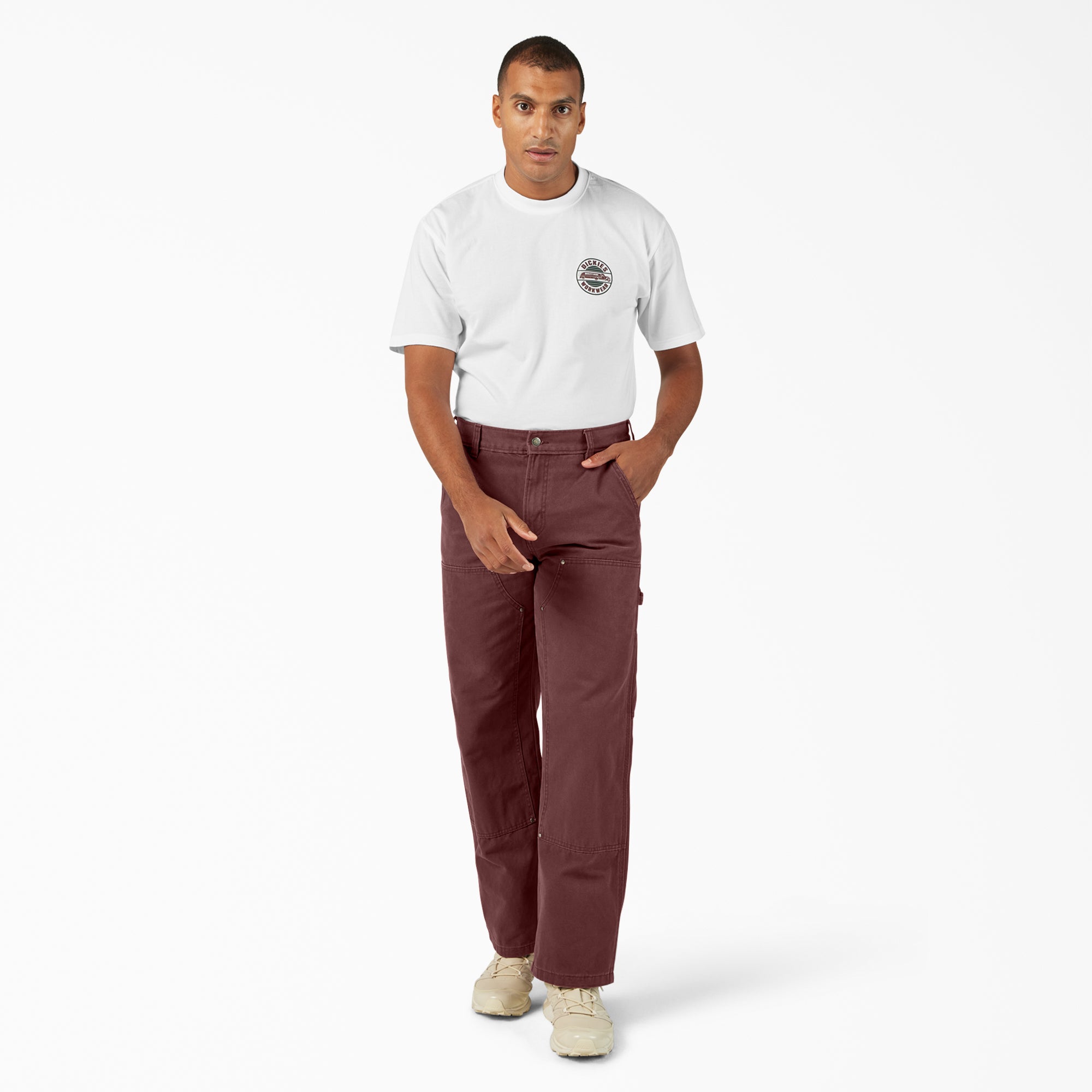 Canvas Double Knee Pants - Image 5