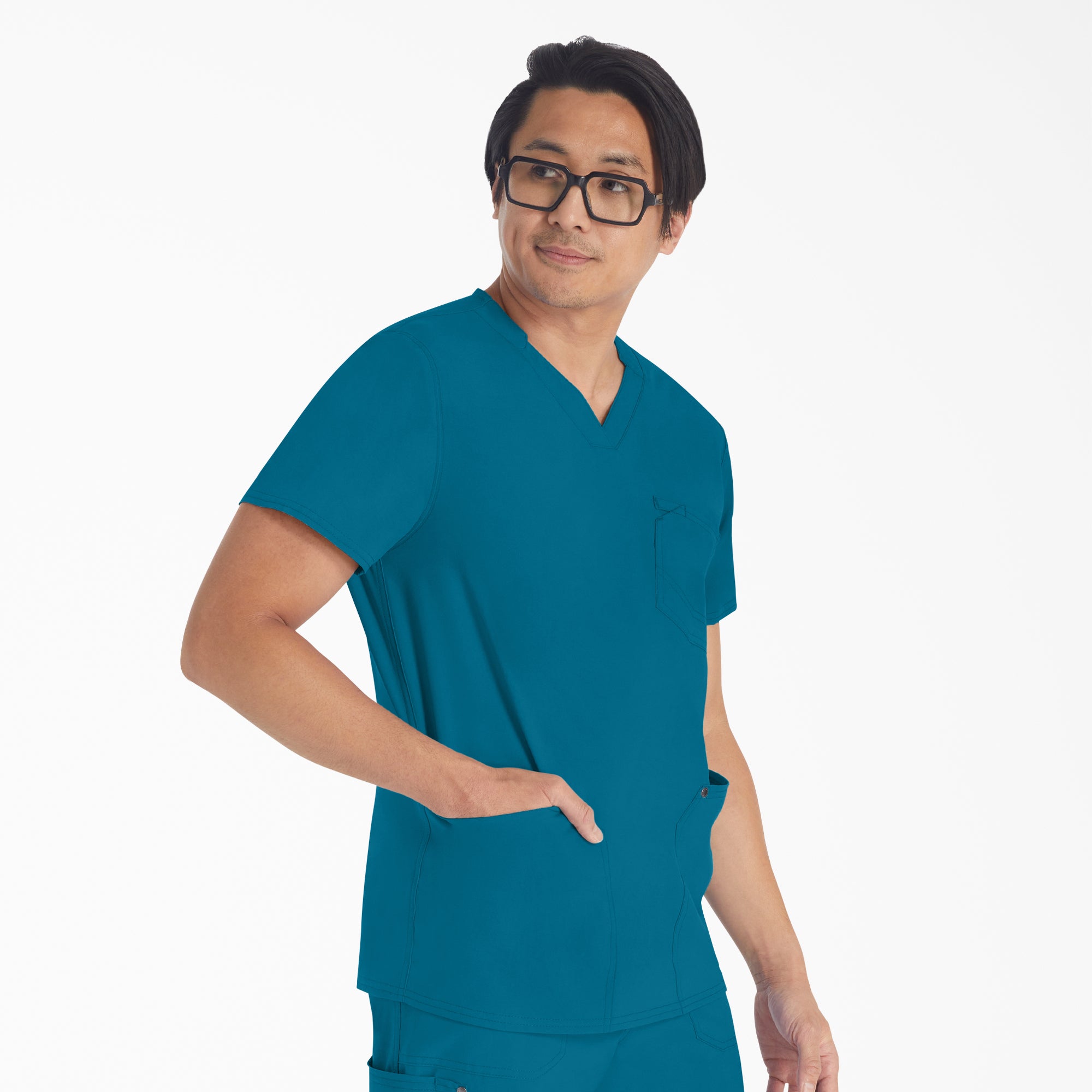 Men's EDS NXT V-Neck Scrub Top - Image 4