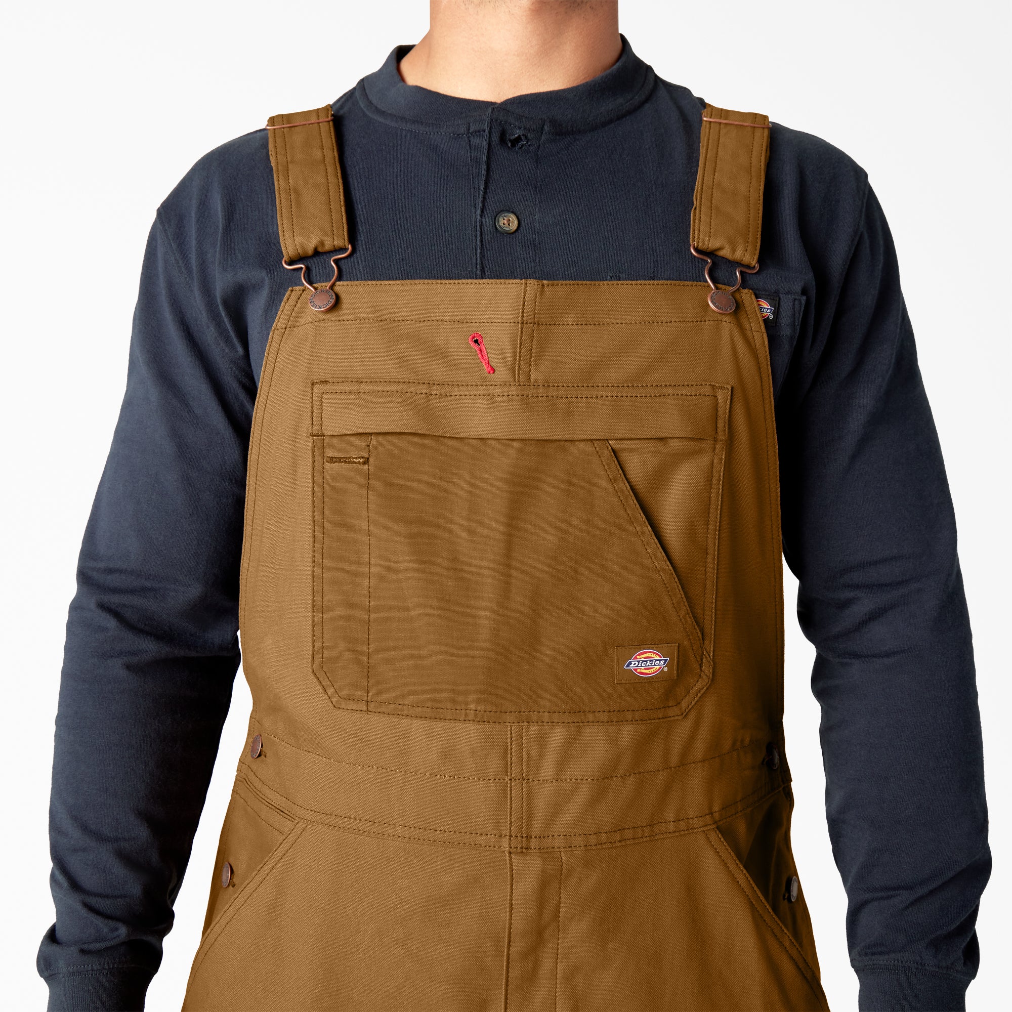 Waxed Canvas Double Front Bib Overalls - Image 4